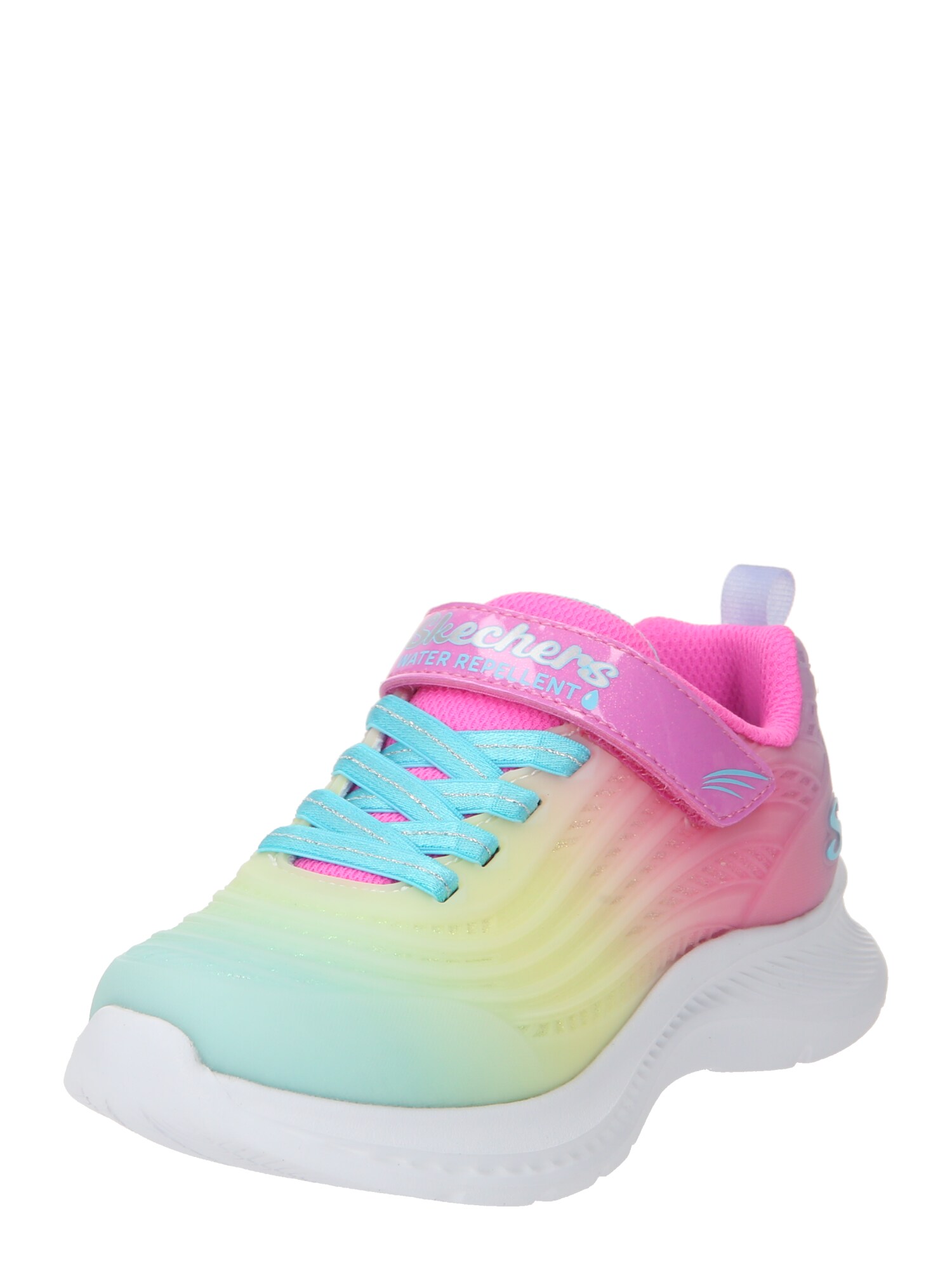 Skechers Kids Tenisky  svetlomodrá / žltá / mätová / ružová