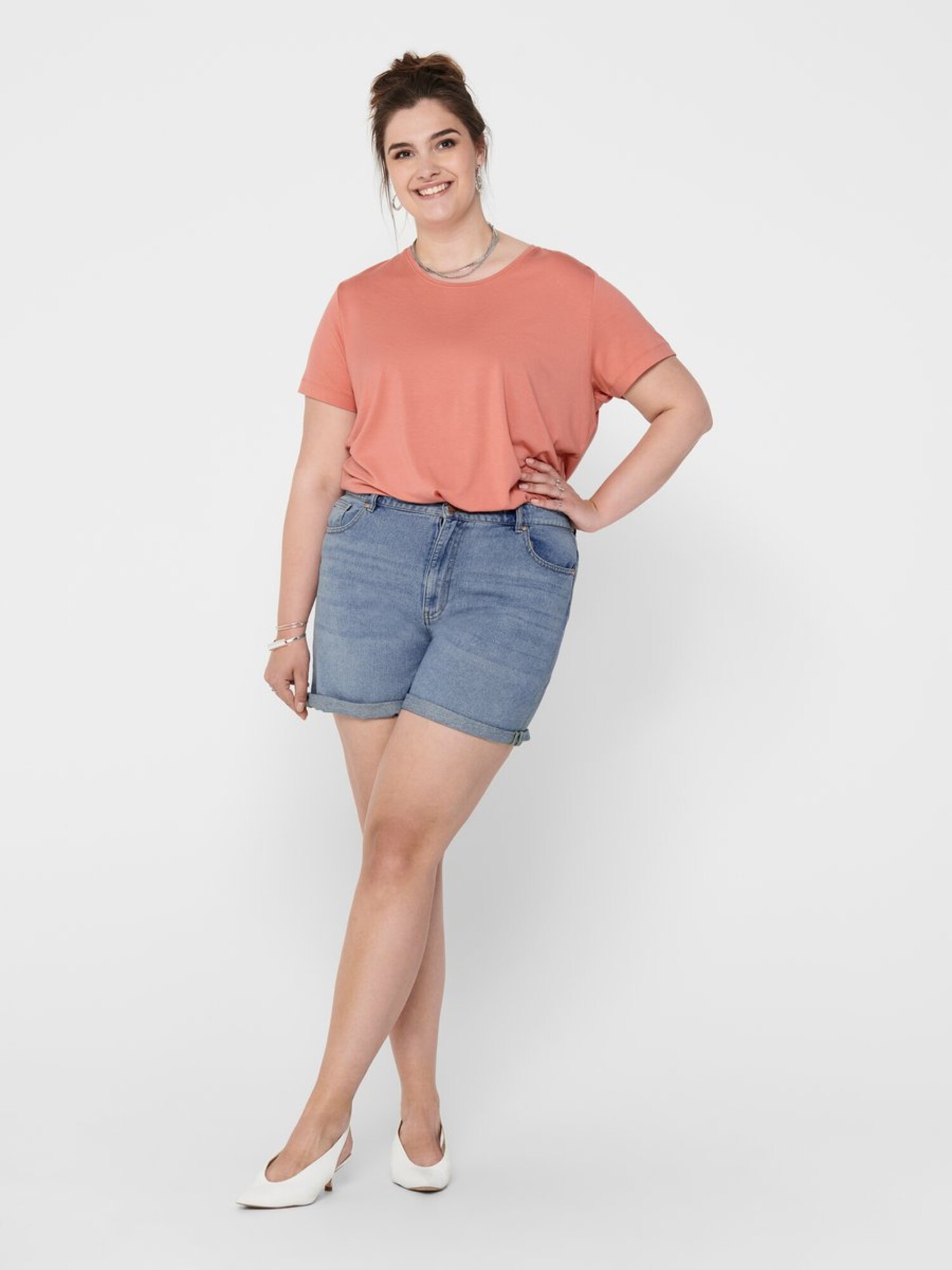 ONLY Carmakoma Džínsy 'Hine' modrá denim (obrázok 6)