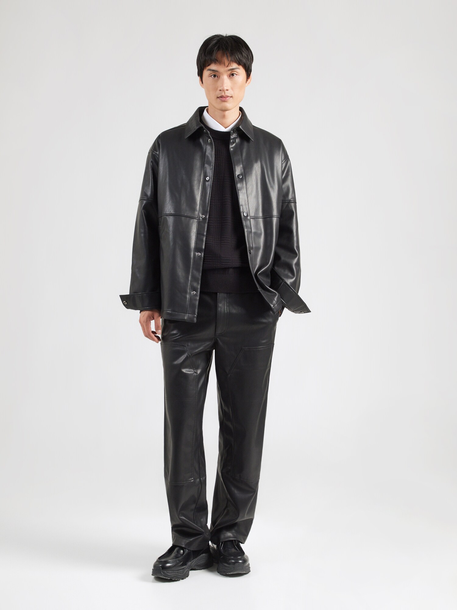 HUGO Jersey 'Simoh' negro – imagen 3