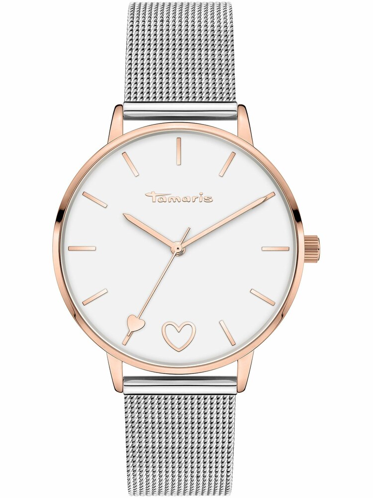 Tamaris Uhr Damen Größe One Size rosegold / silber / weiß