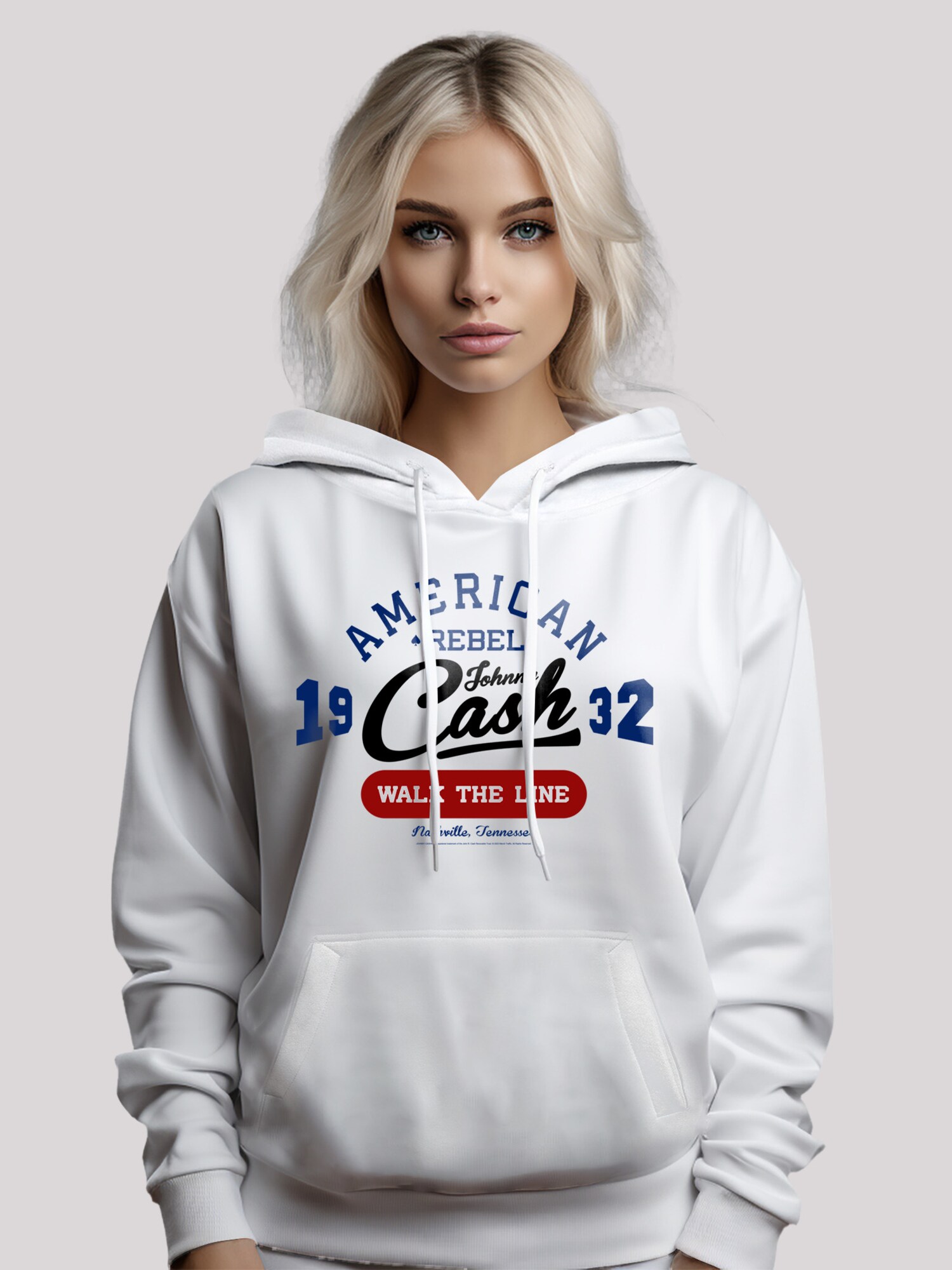 Thumbnail - F4NT4STIC Sweatshirt Johnny Cash Music Walk the Line