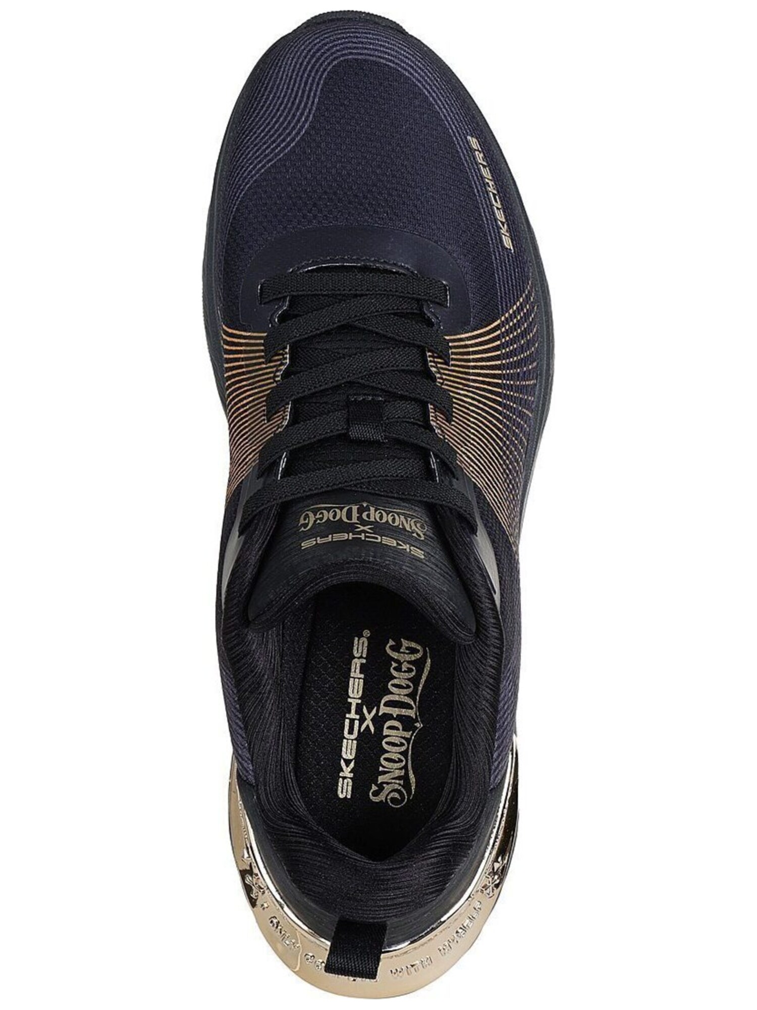 SKECHERS Calzado deportivo 'Snoop Ace'  beige / azul oscuro / negro – imagen 4