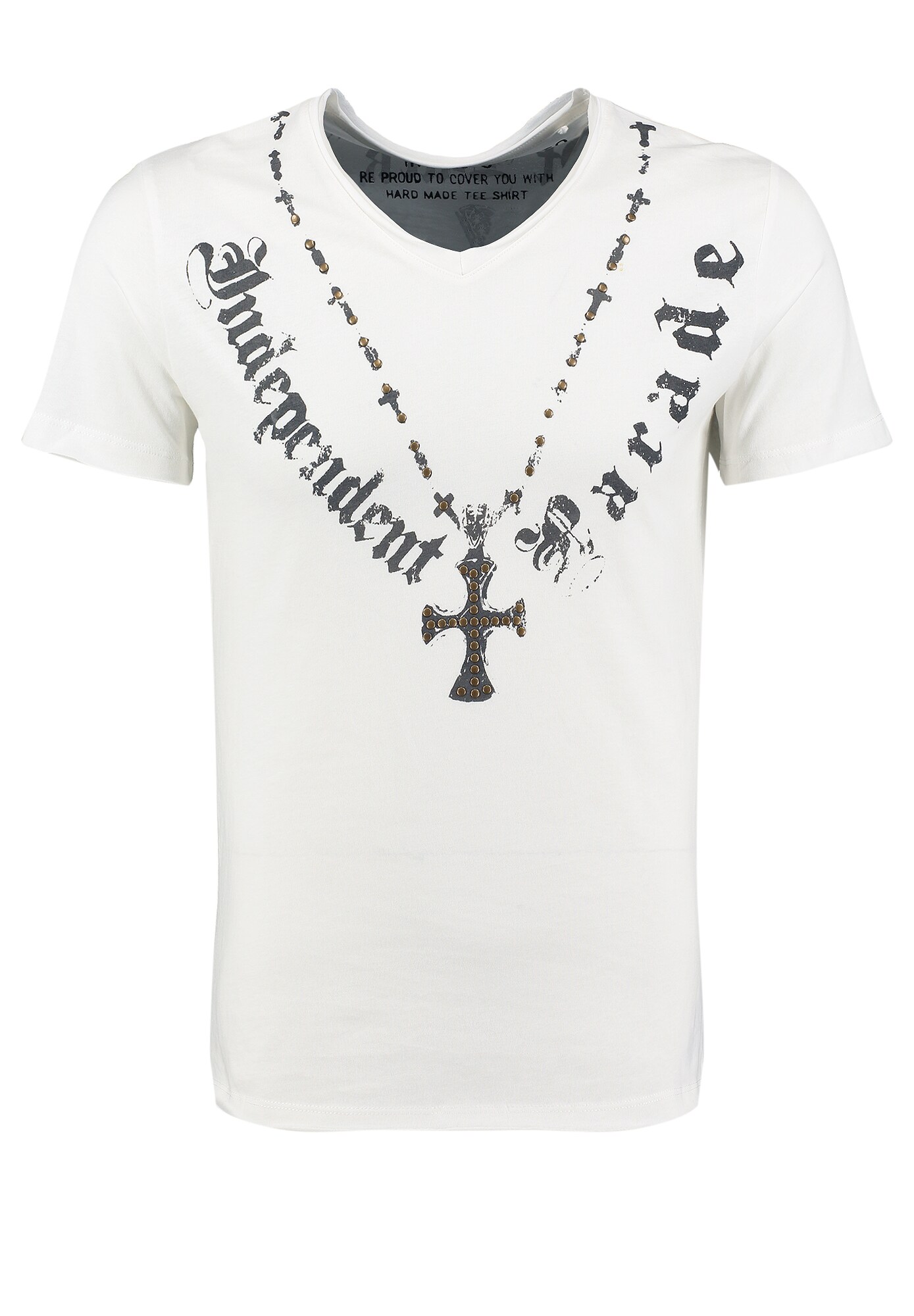 Key Largo Tricou Independent  alb