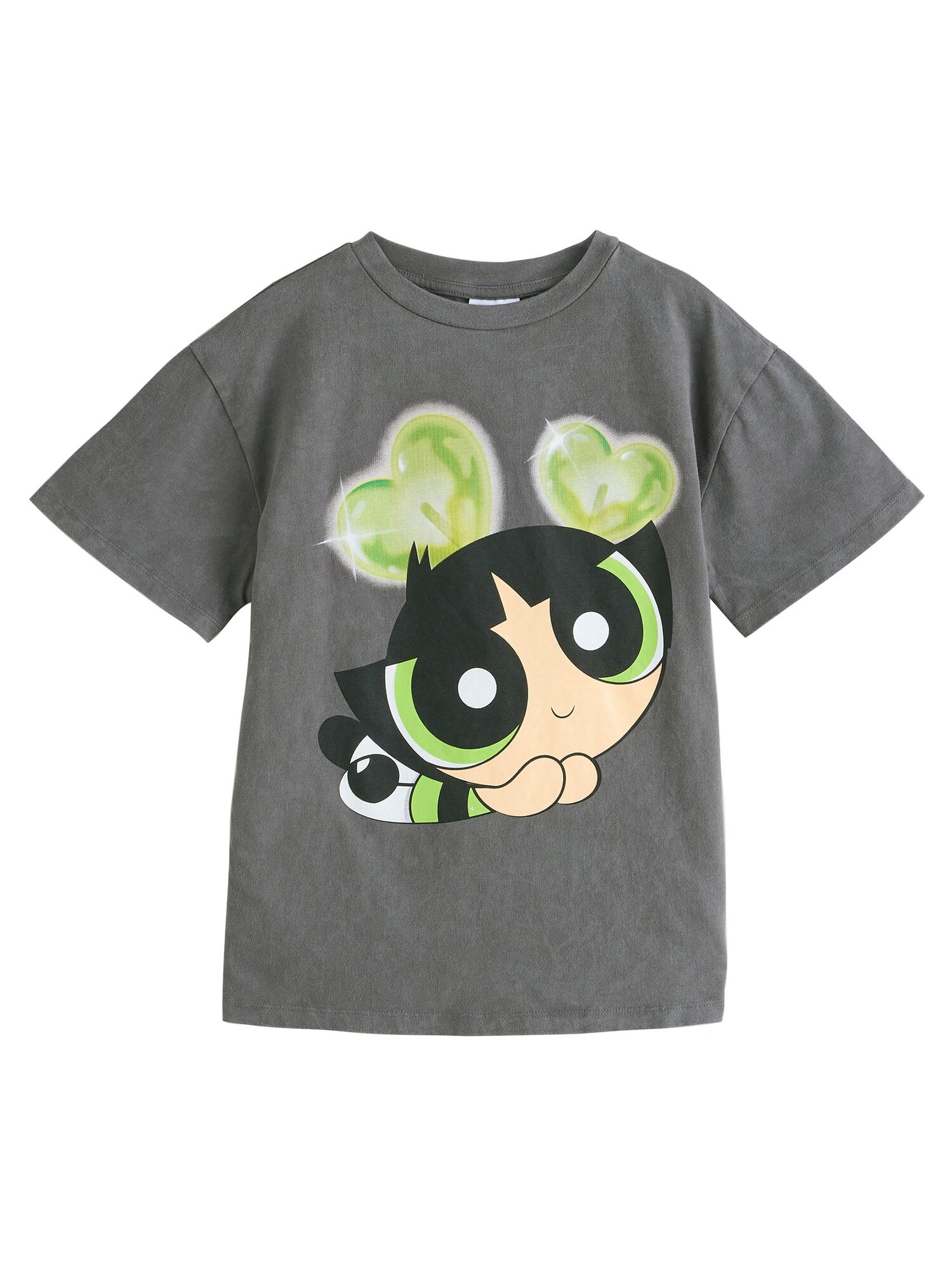 Next Póló 'Powerpuff Girls'  szürke / alma / fekete / fehér akciós termékkép 1