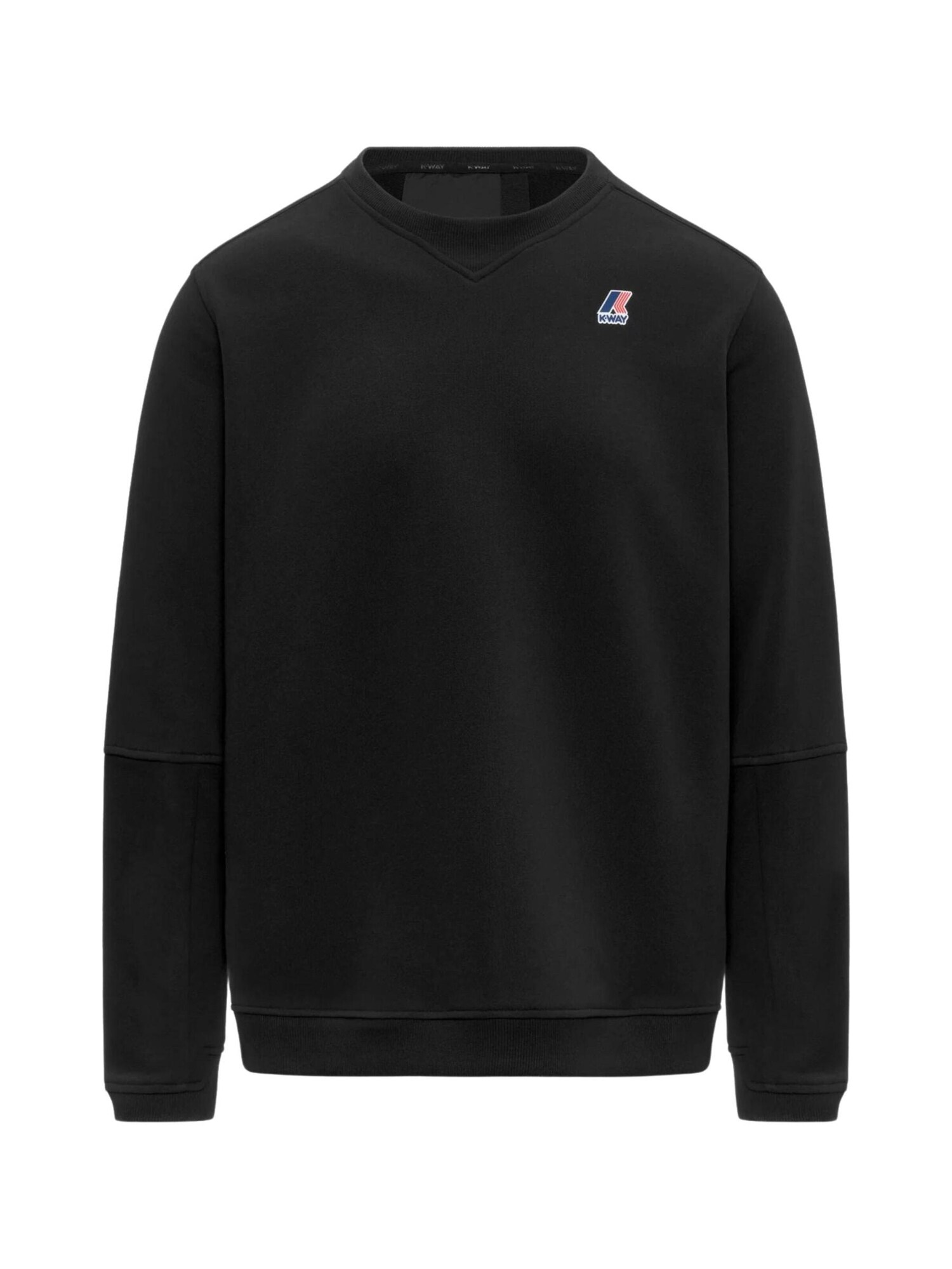 K-Way Sudadera 'FELPA NAEL POLY COTTON'  negro