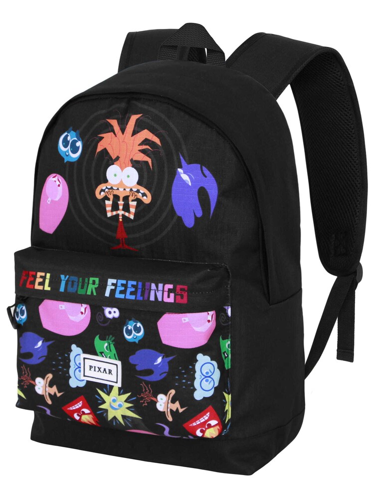 DISNEY Rucksack 'Inside Out' Jungen Größe One Size indigo / orchidee / orange / schwarz