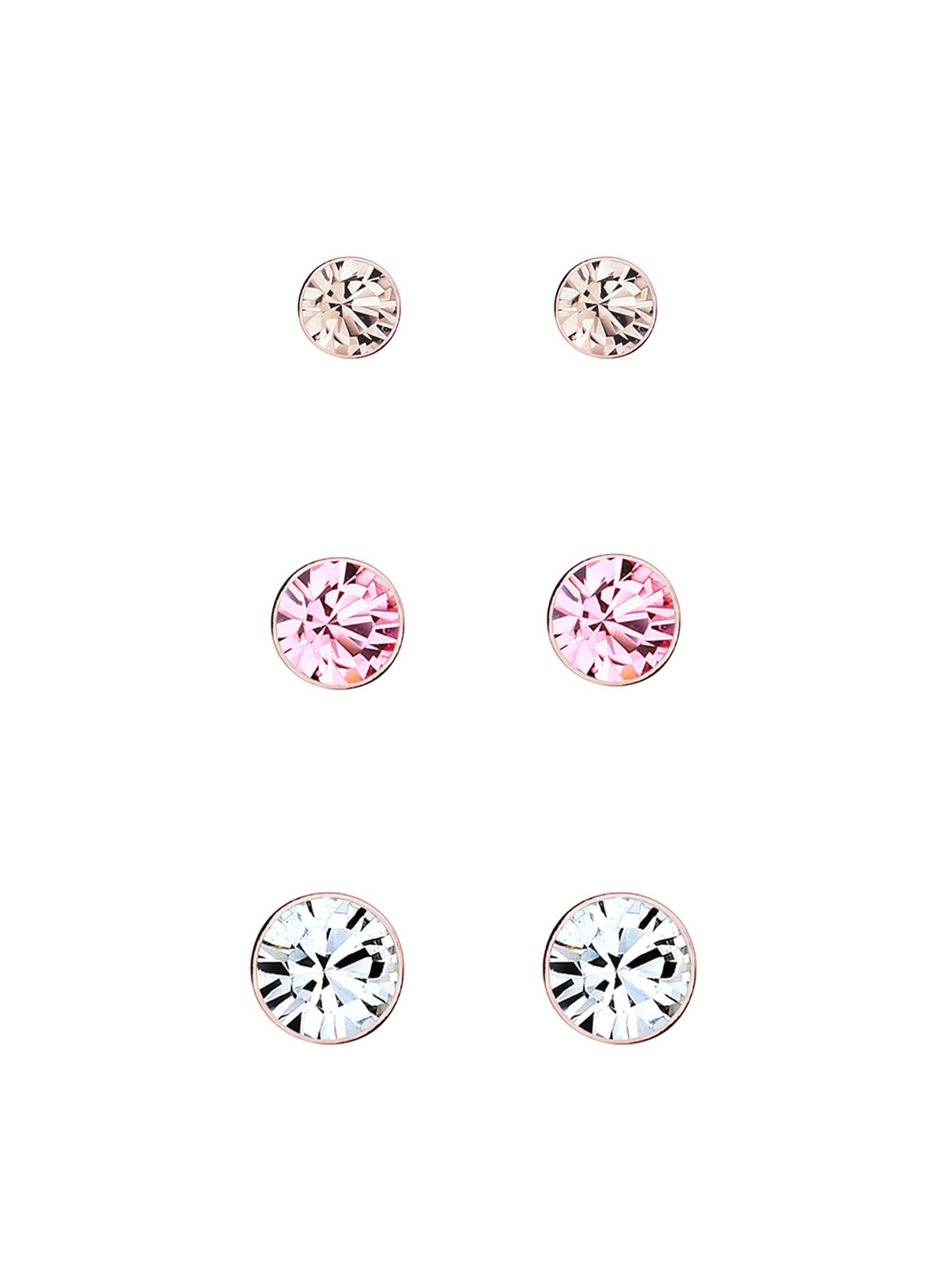 ELLI Cercei  auriu - roz