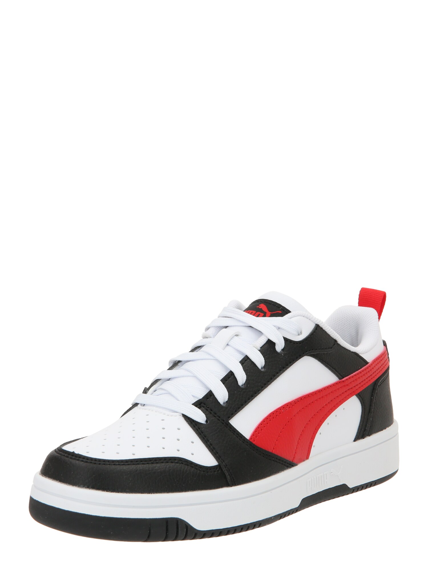 PUMA Сникърси 'Rebound V6'  червено / черно / бяло