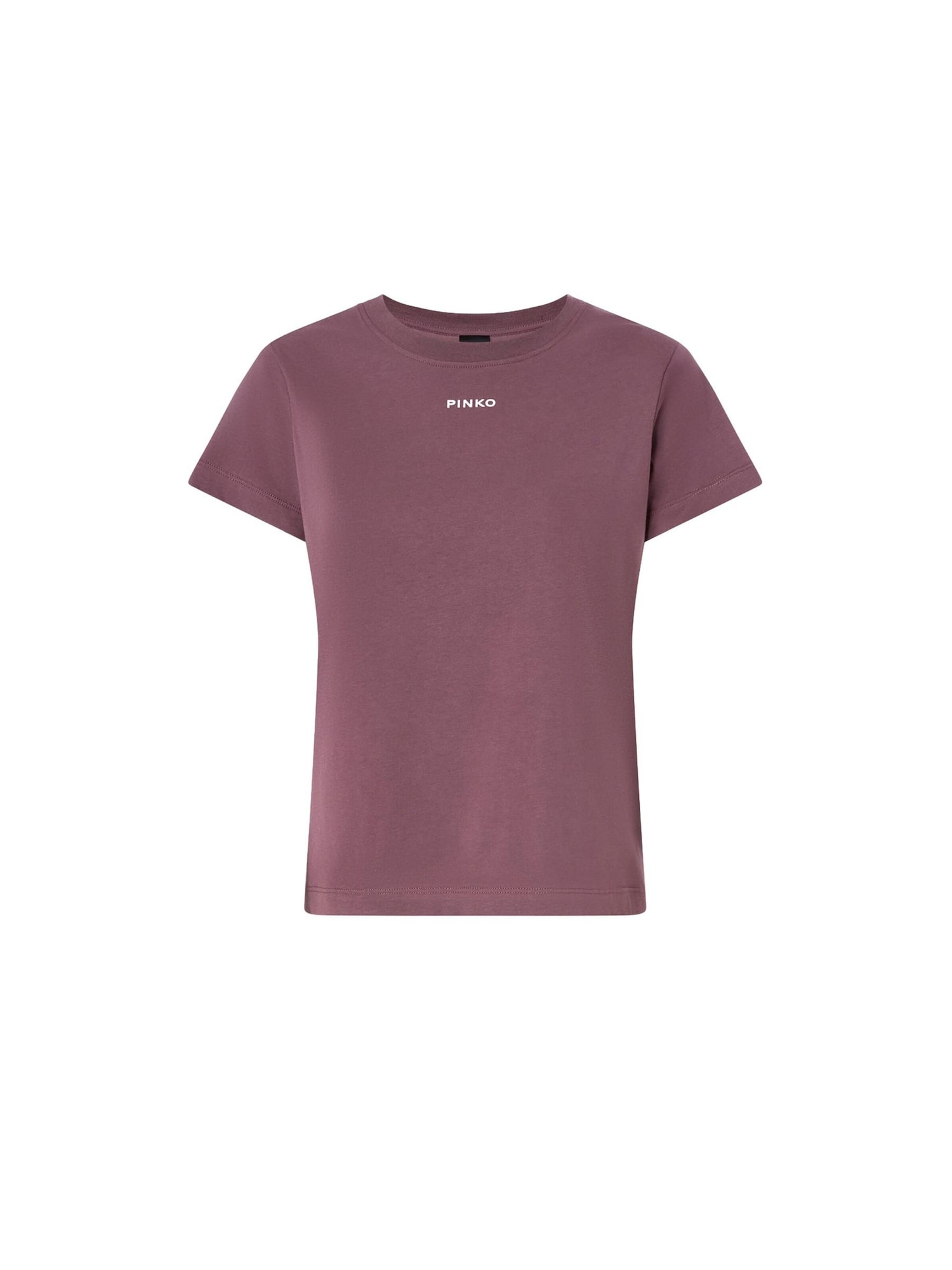 PINKO Camiseta 'PINKO BASICO T-SHIRT JERSEY LOGO PINKO GOMMATO T-SHIRT'  lila