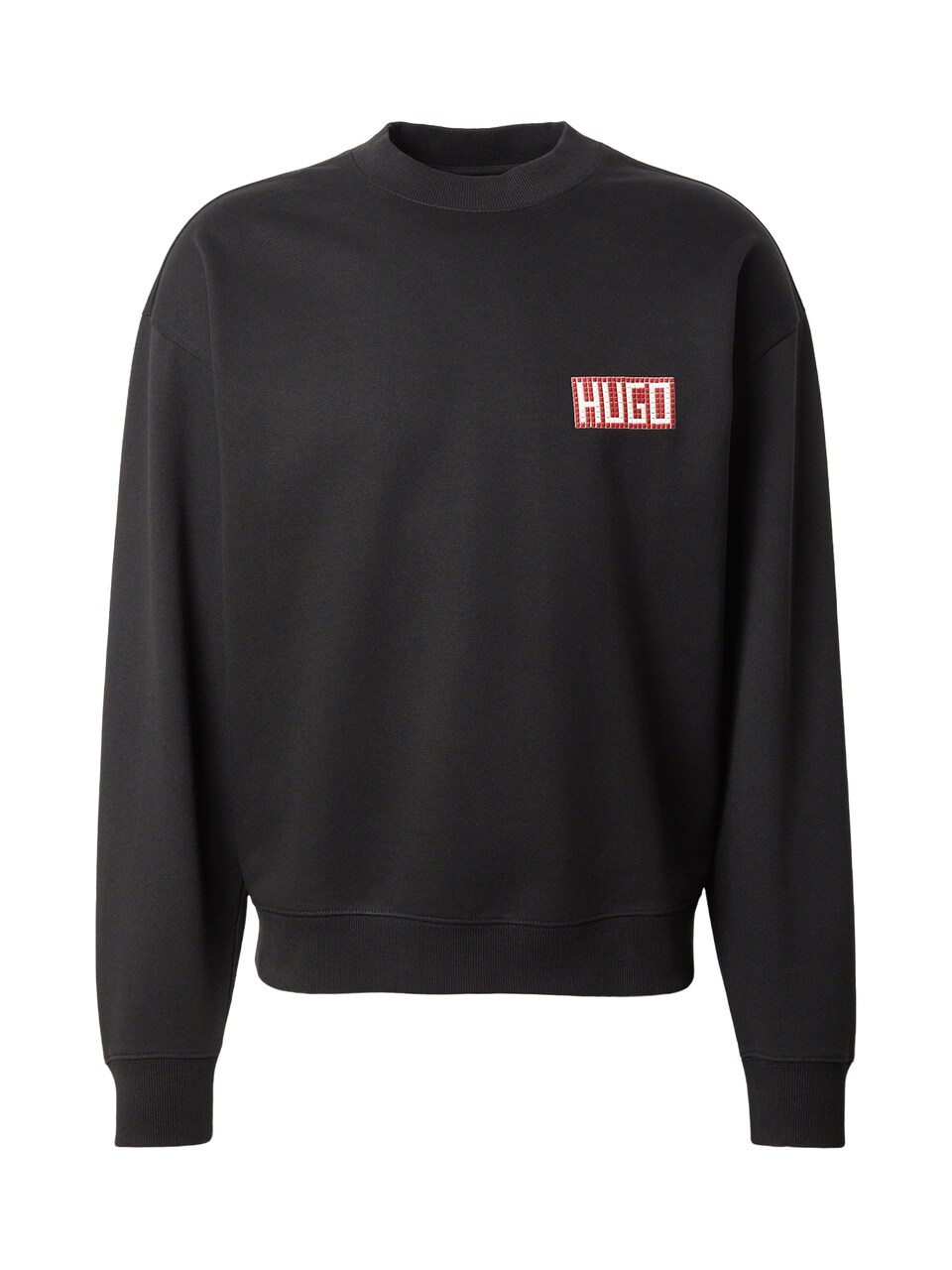 Sweatshirt 'Durec' mint / roströd / svart