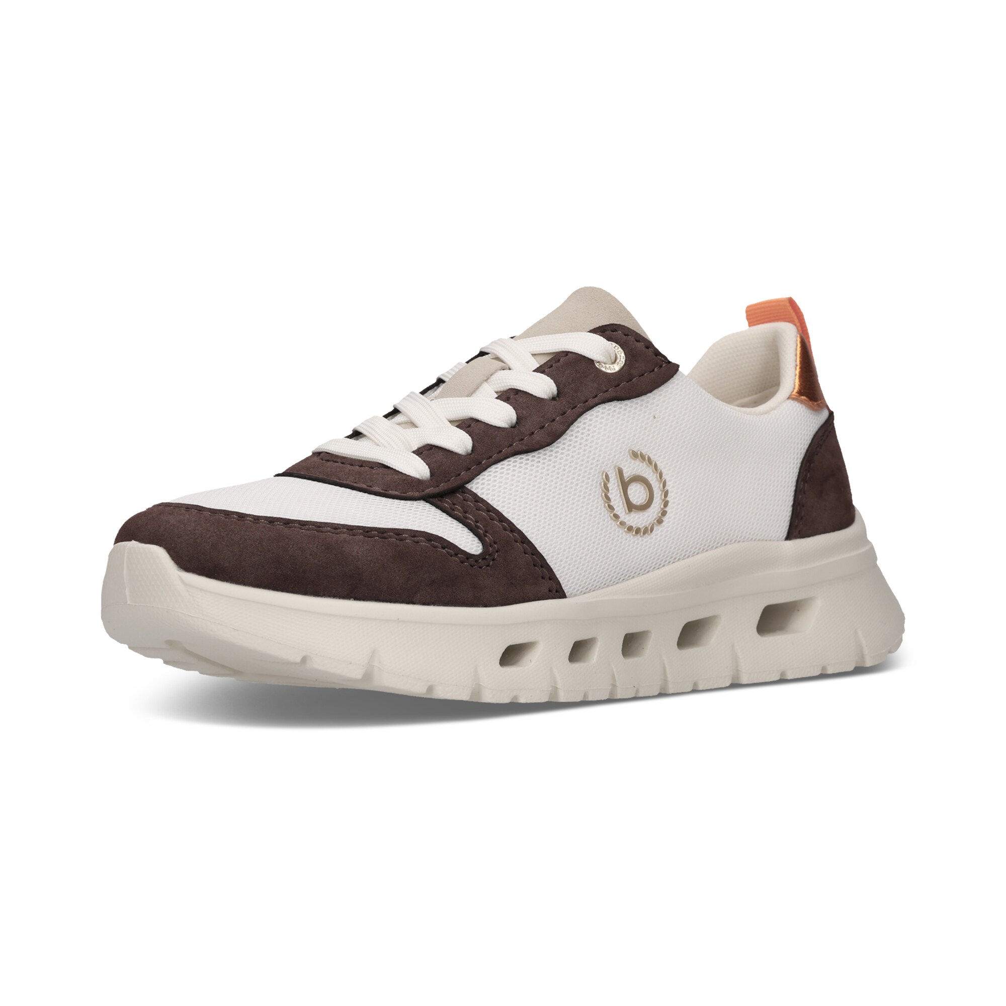bugatti Sneaker low ecru / ciocolatiu