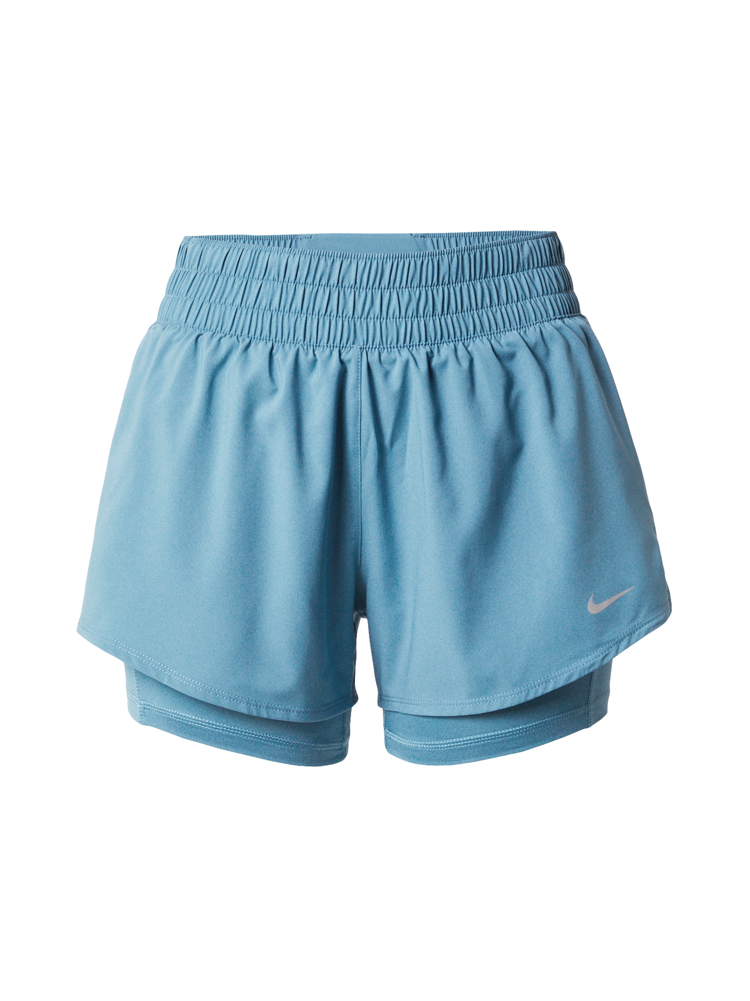 NIKE Pantaloni sport  albastru aqua / gri