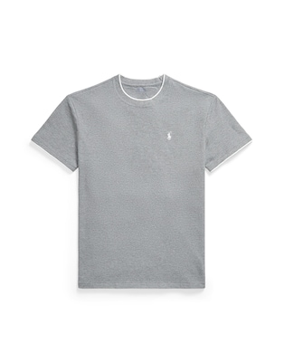 Polo Ralph Lauren Camiseta  gris moteado / blanco