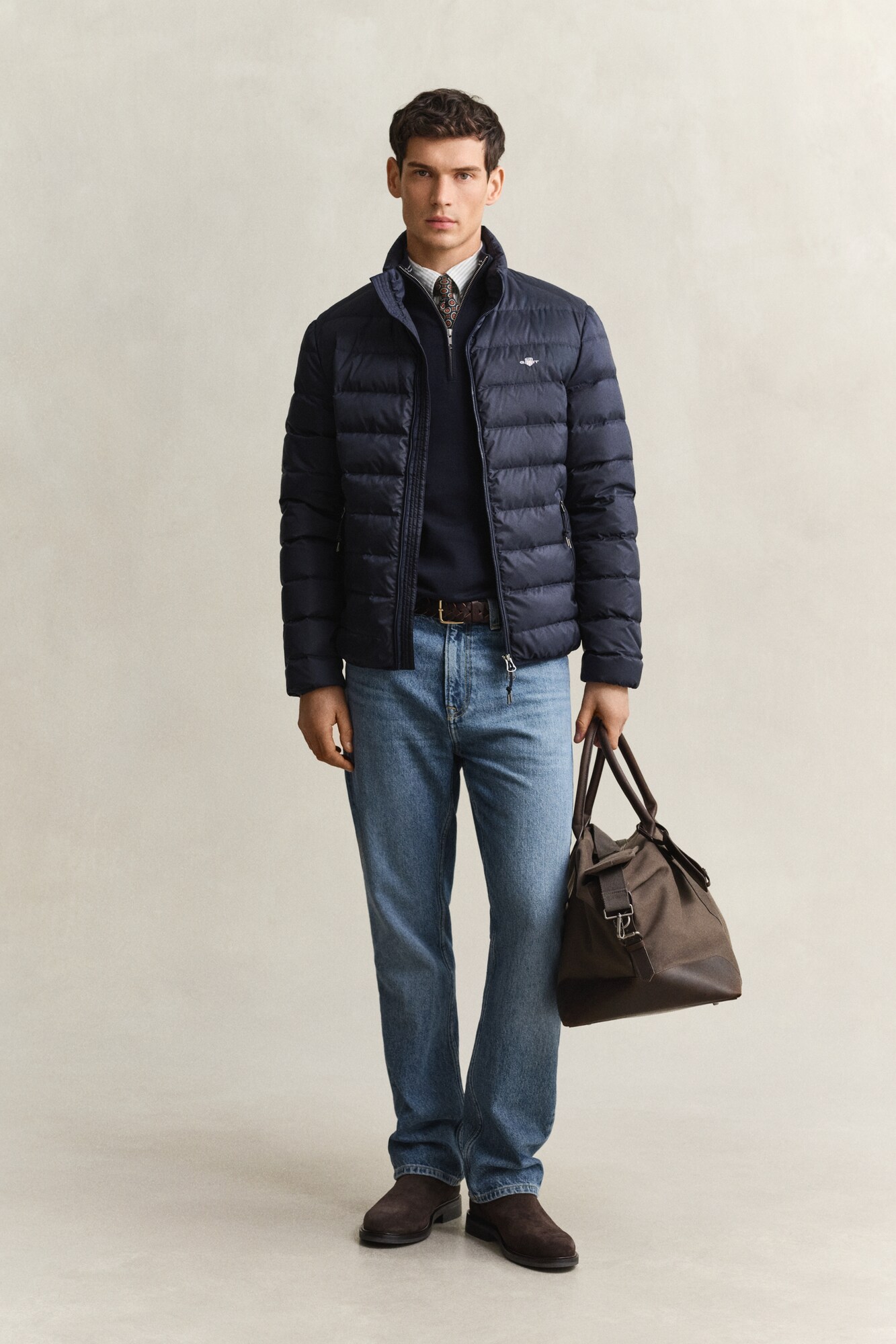 GANT Chaqueta de entretiempo azul oscuro – imagen 4