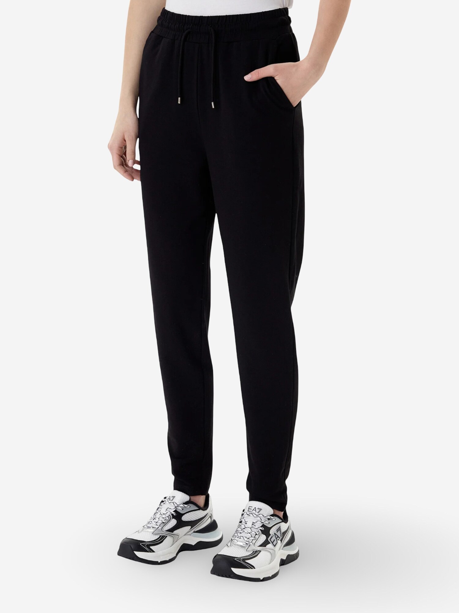 EA7 Emporio Armani Pantalón deportivo '7W000990 AF12502'  negro – imagen 4