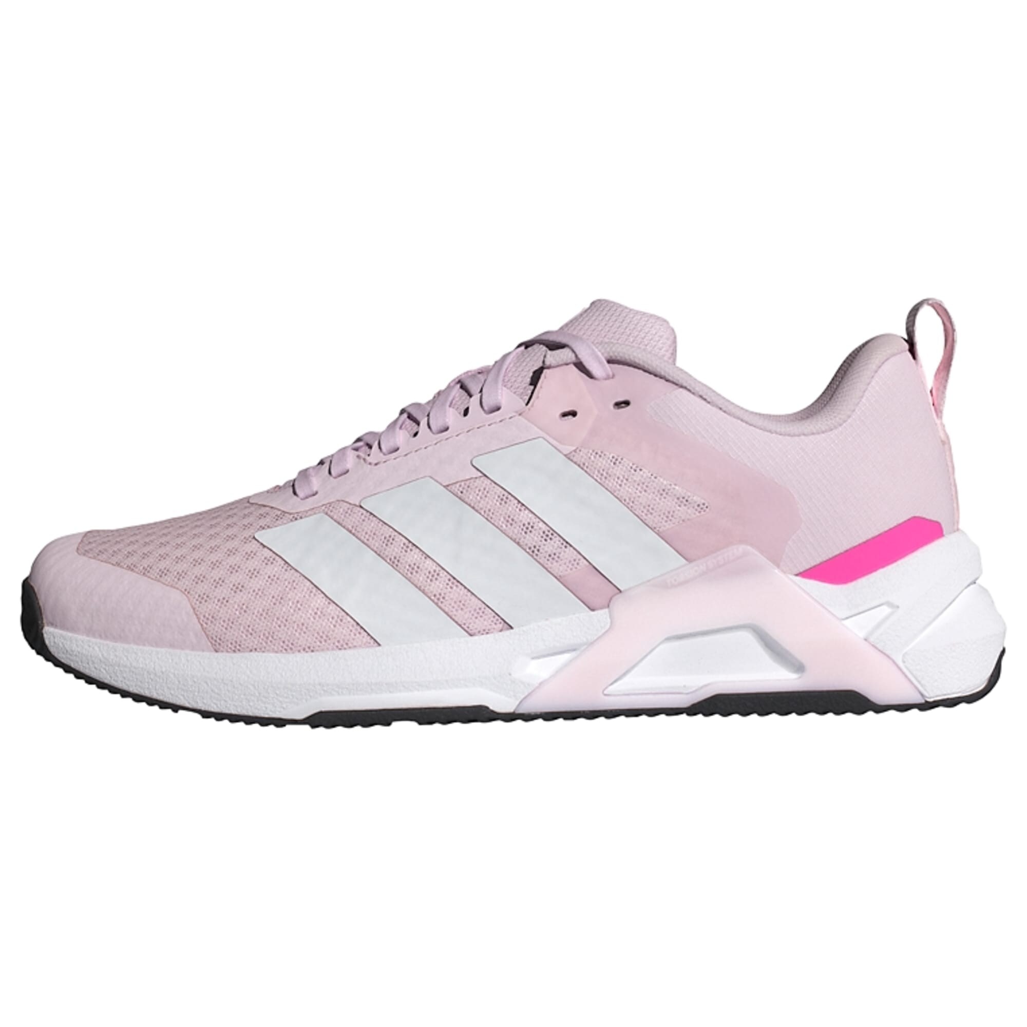 ADIDAS PERFORMANCE Pantofi sport Dropset Control  roz / alb