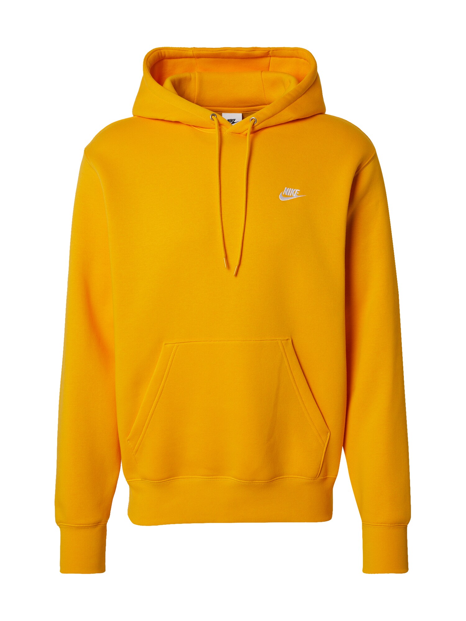 Nike Sportswear Mikina 'CLUB'  zlatá žltá / biela