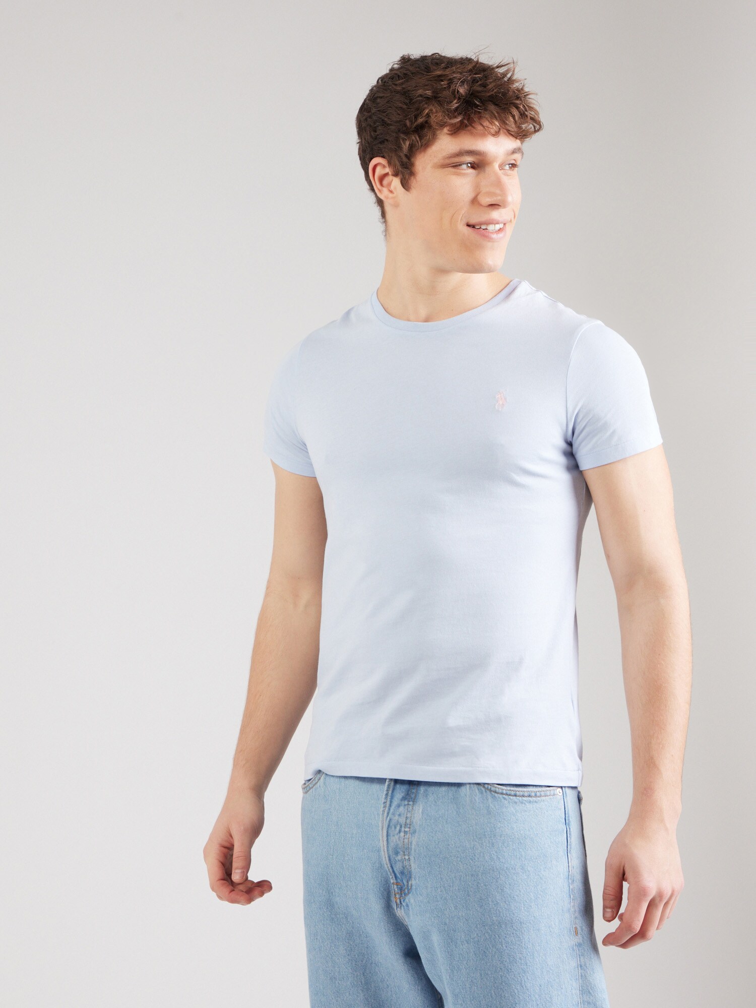 Polo Ralph Lauren Póló  világos bézs / világoskék termék 2. képe
