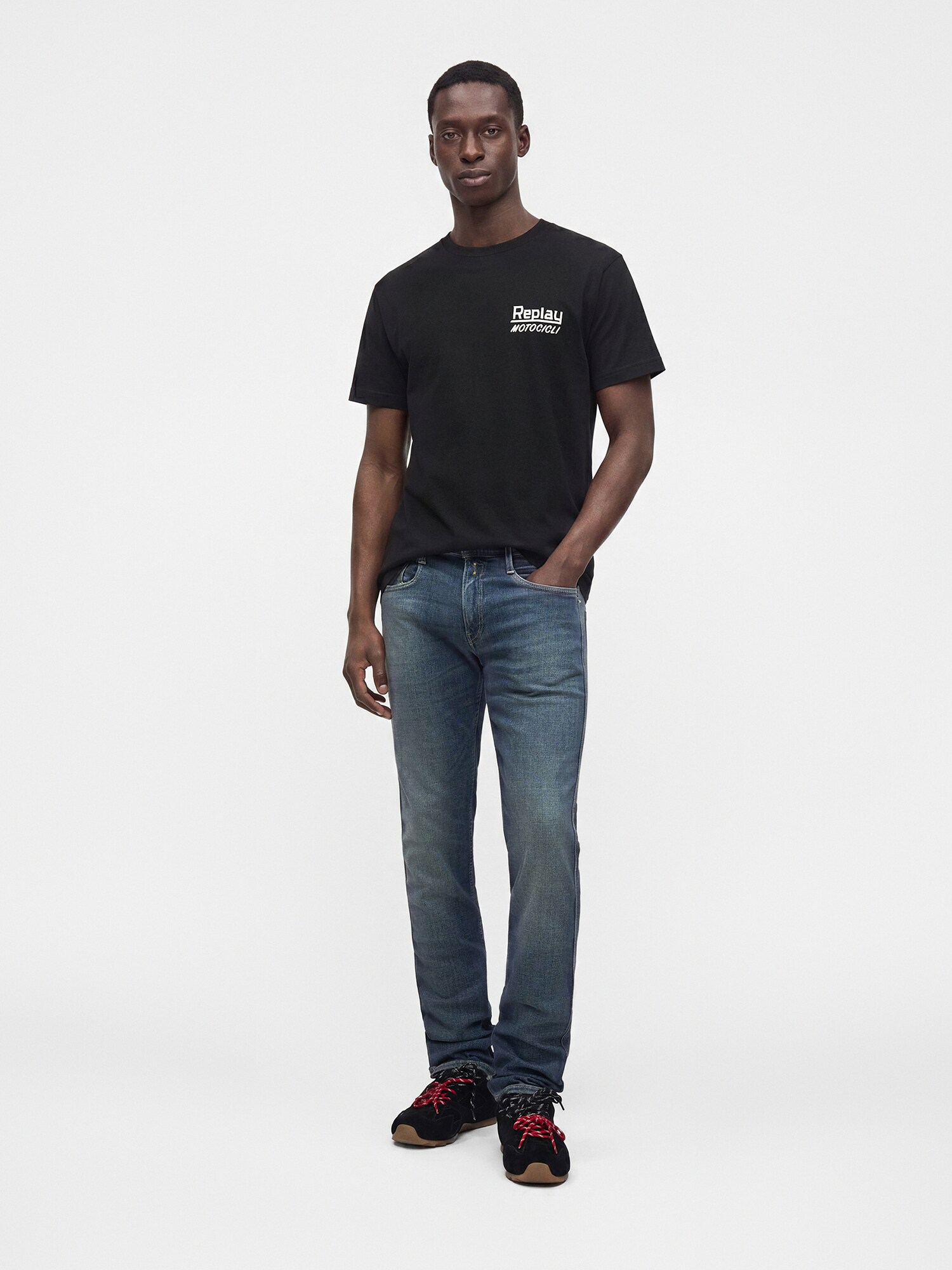 REPLAY Vaquero 'ANBASS' navy – imagen 3