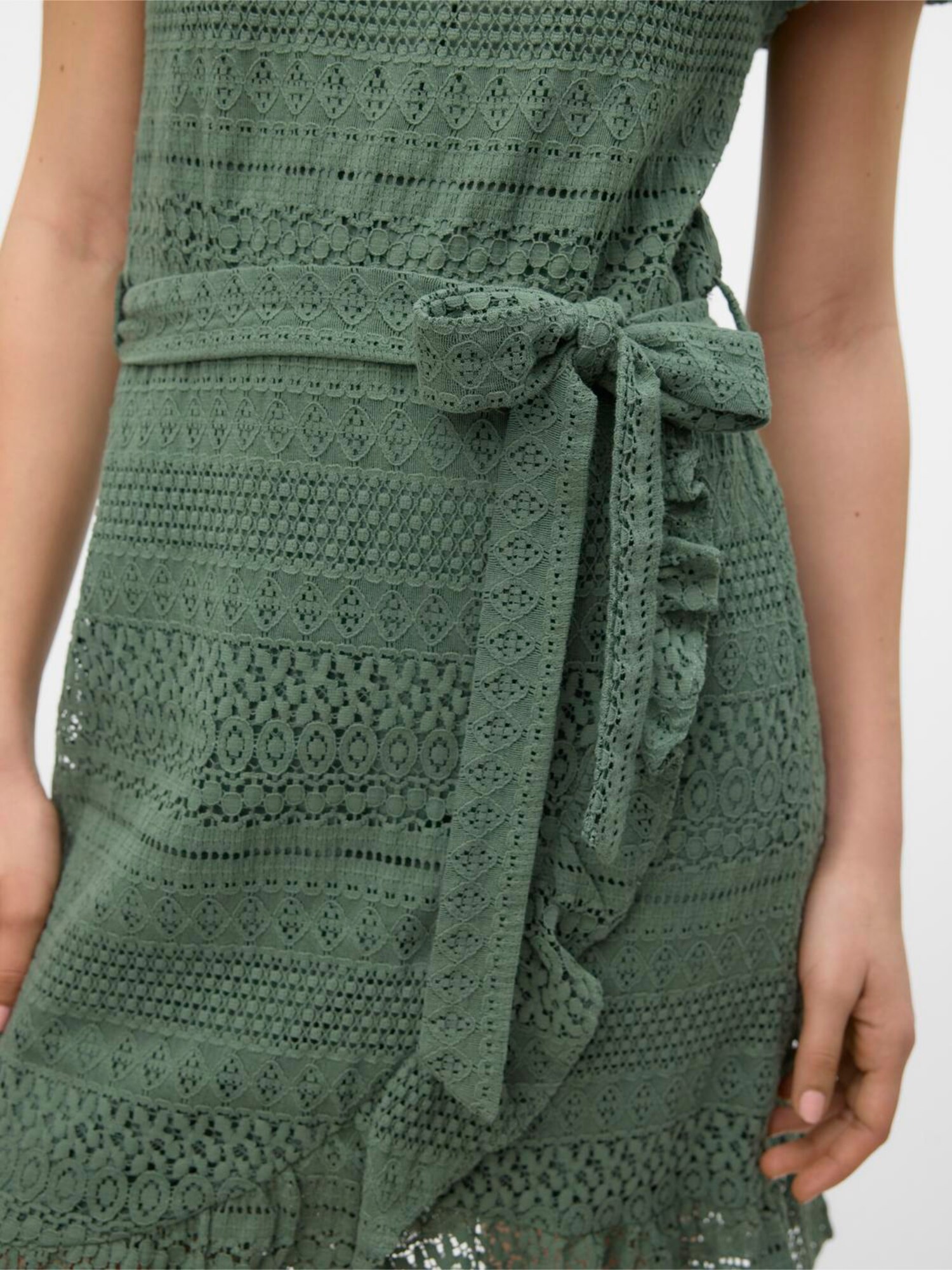 VERO MODA Šaty 'VMHONEY' tmavozelená (obrázok 6)