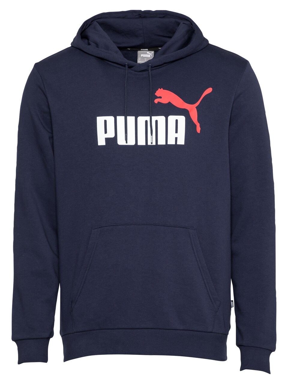 Sport sweatshirt mörkblå / röd