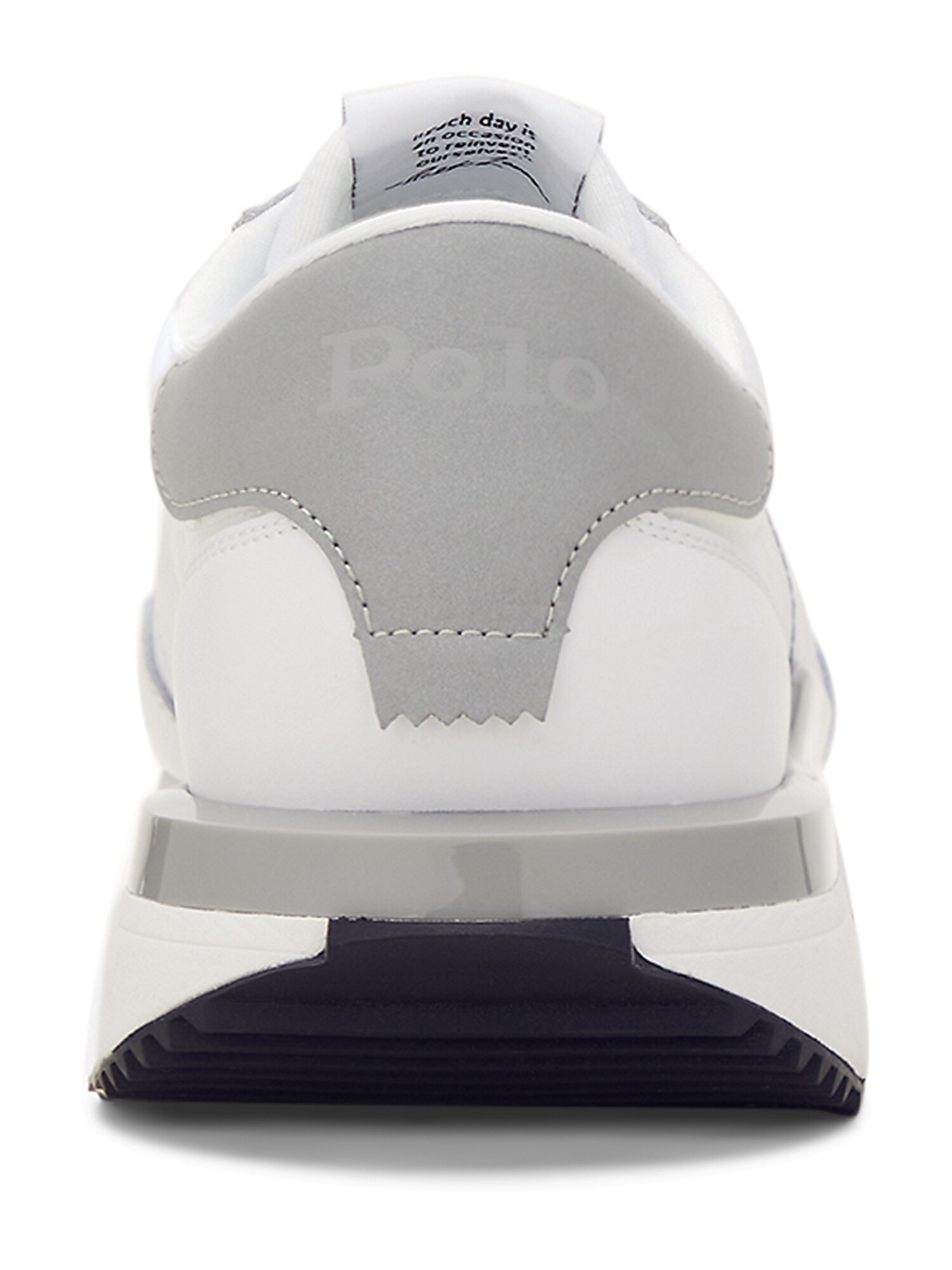 Polo Ralph Lauren Nízke tenisky sivá / biela (obrázok 4)