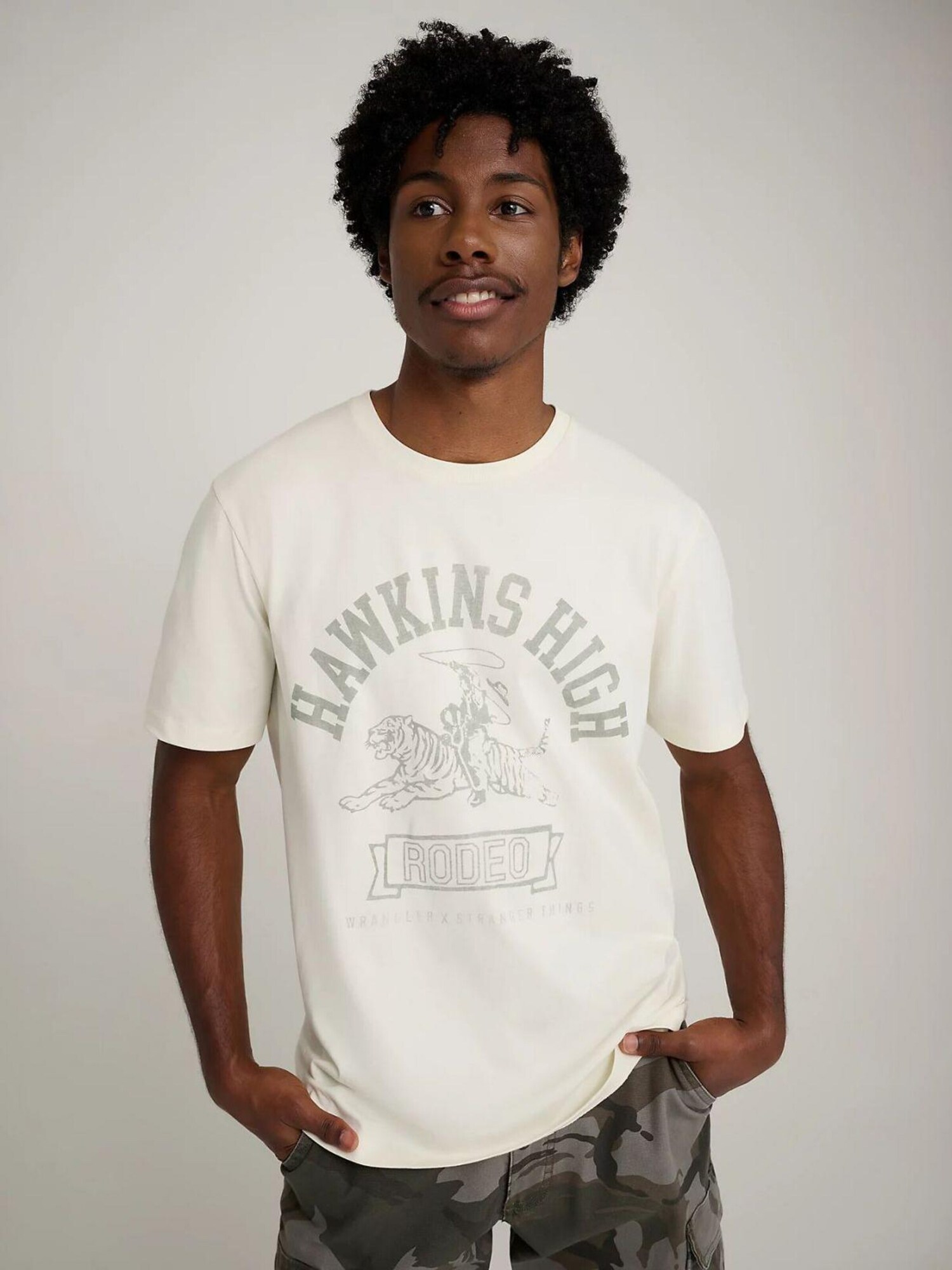 WRANGLER Camiseta  beige