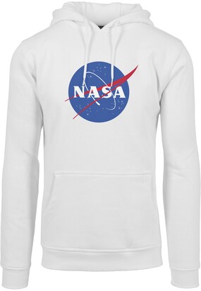 mister tee Sweatshirt ‘NASA’ Royal blue/koningsblauw / Lichtrood / Wit