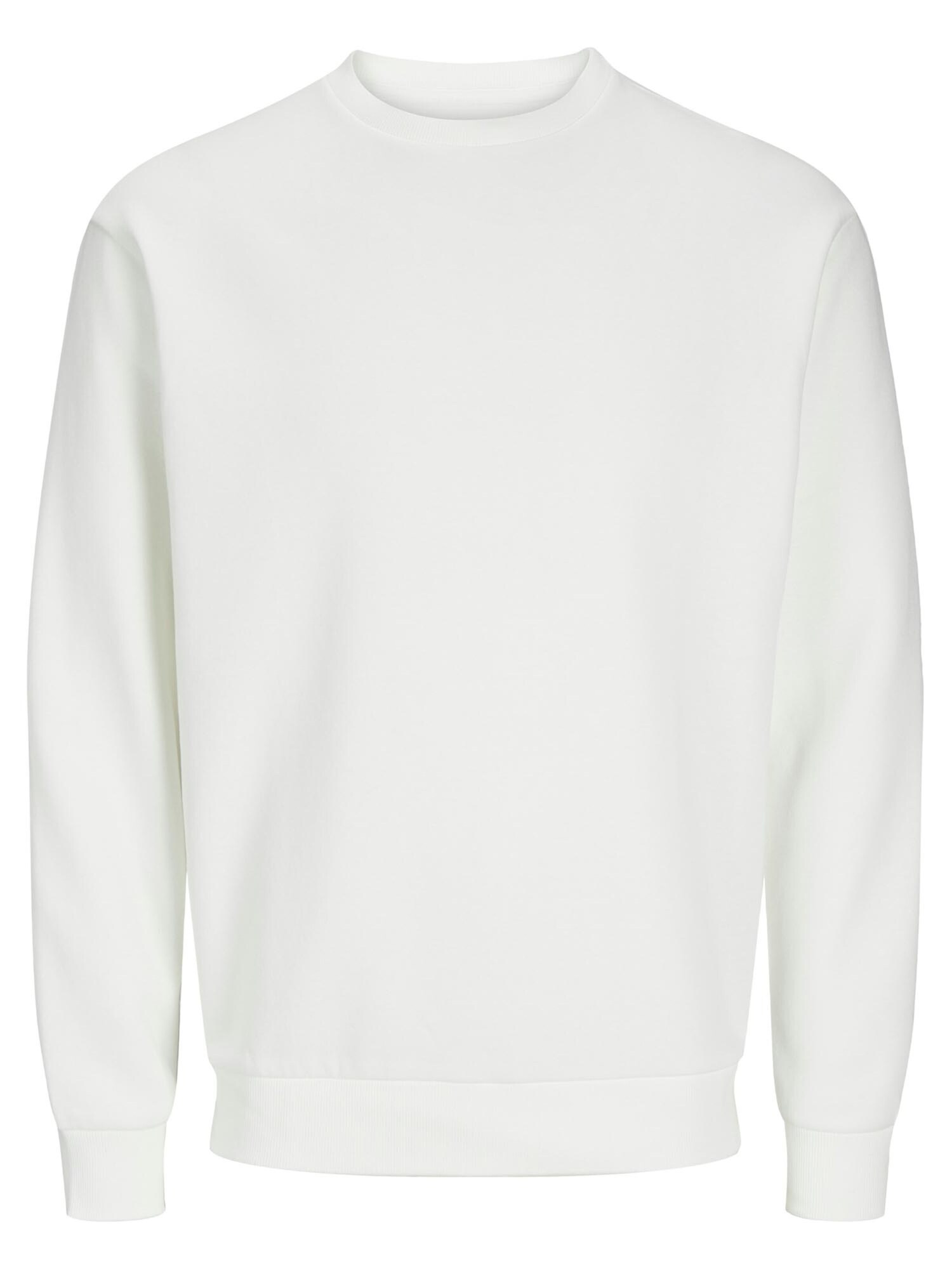 JACK & JONES Bluză de molton Bradley alb