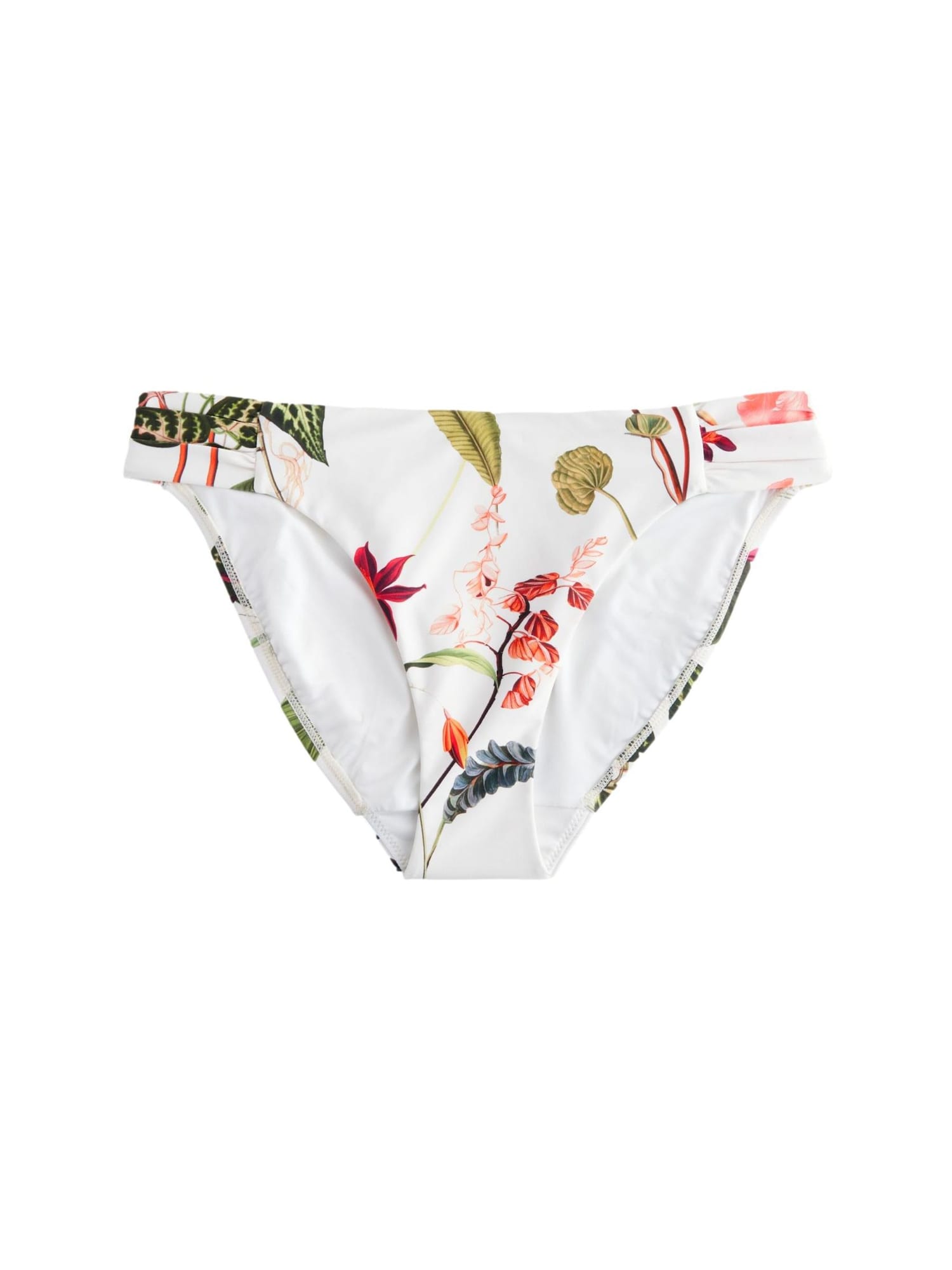 Next Slip costum de baie  verde / roșu / negru / alb murdar