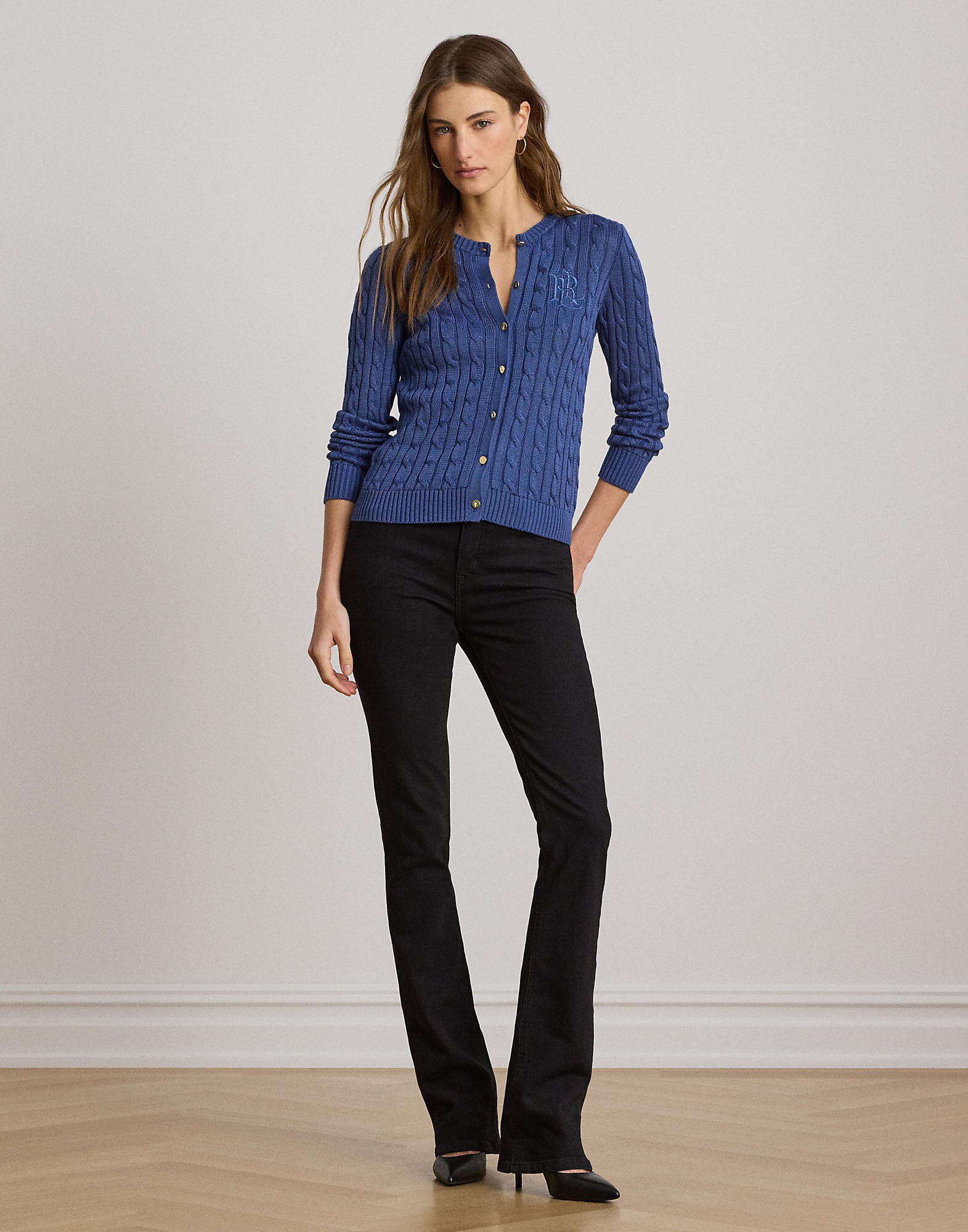 Lauren Ralph Lauren Cárdigan  azul oscuro – imagen 4