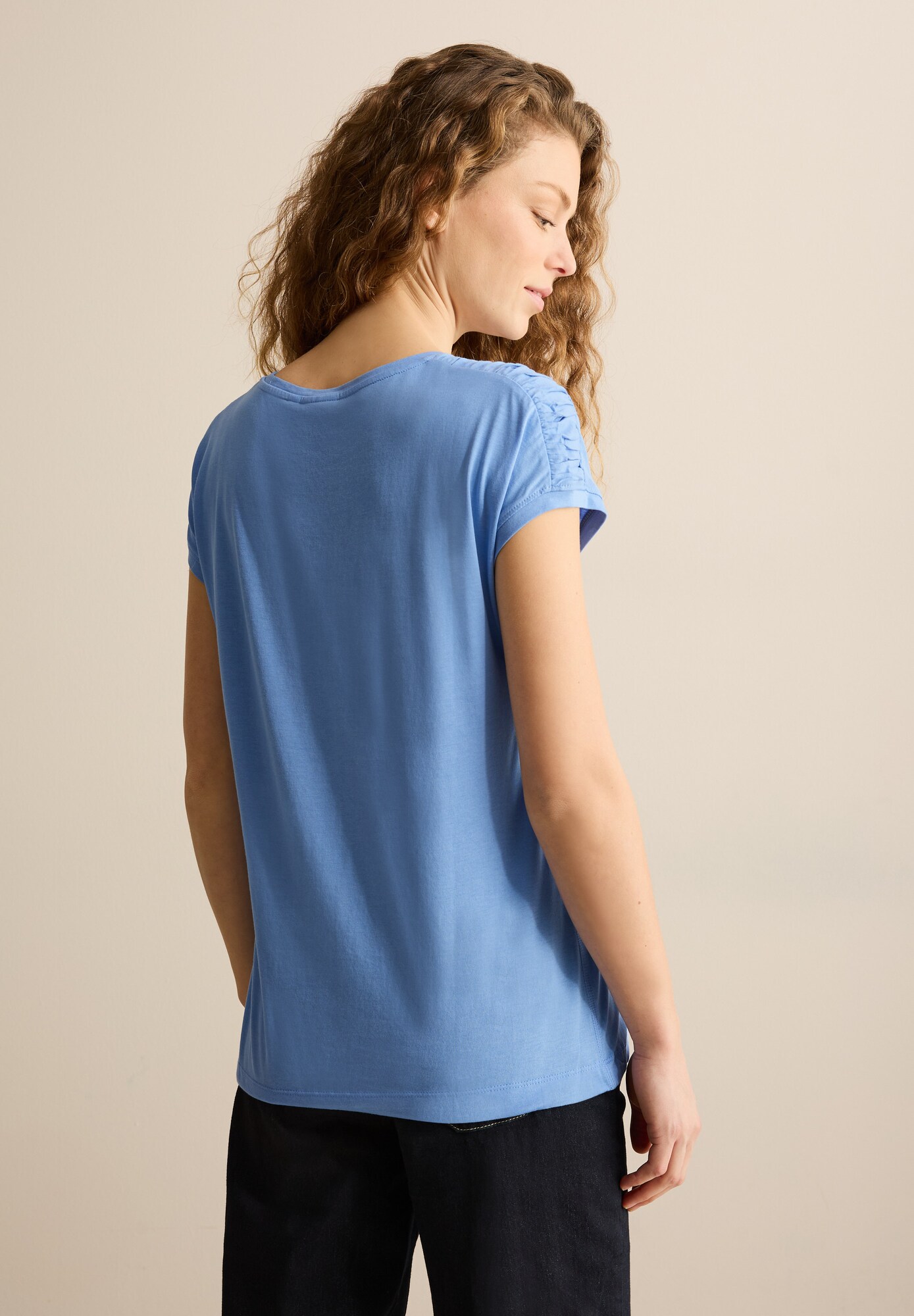 Thumbnail - T-Shirt mit Raffung