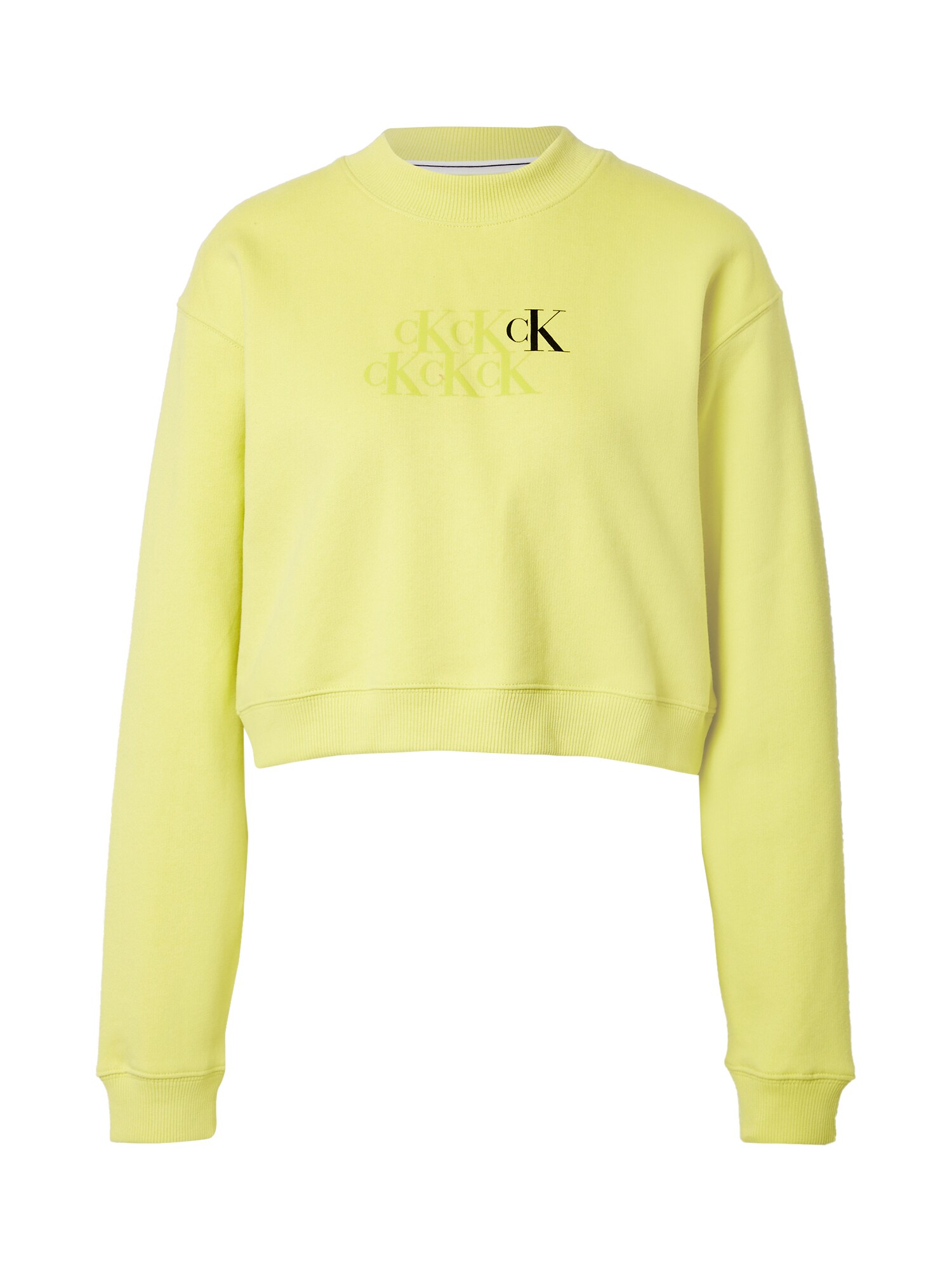 Calvin Klein Jeans Megztinis be užsegimo  geltona / juoda