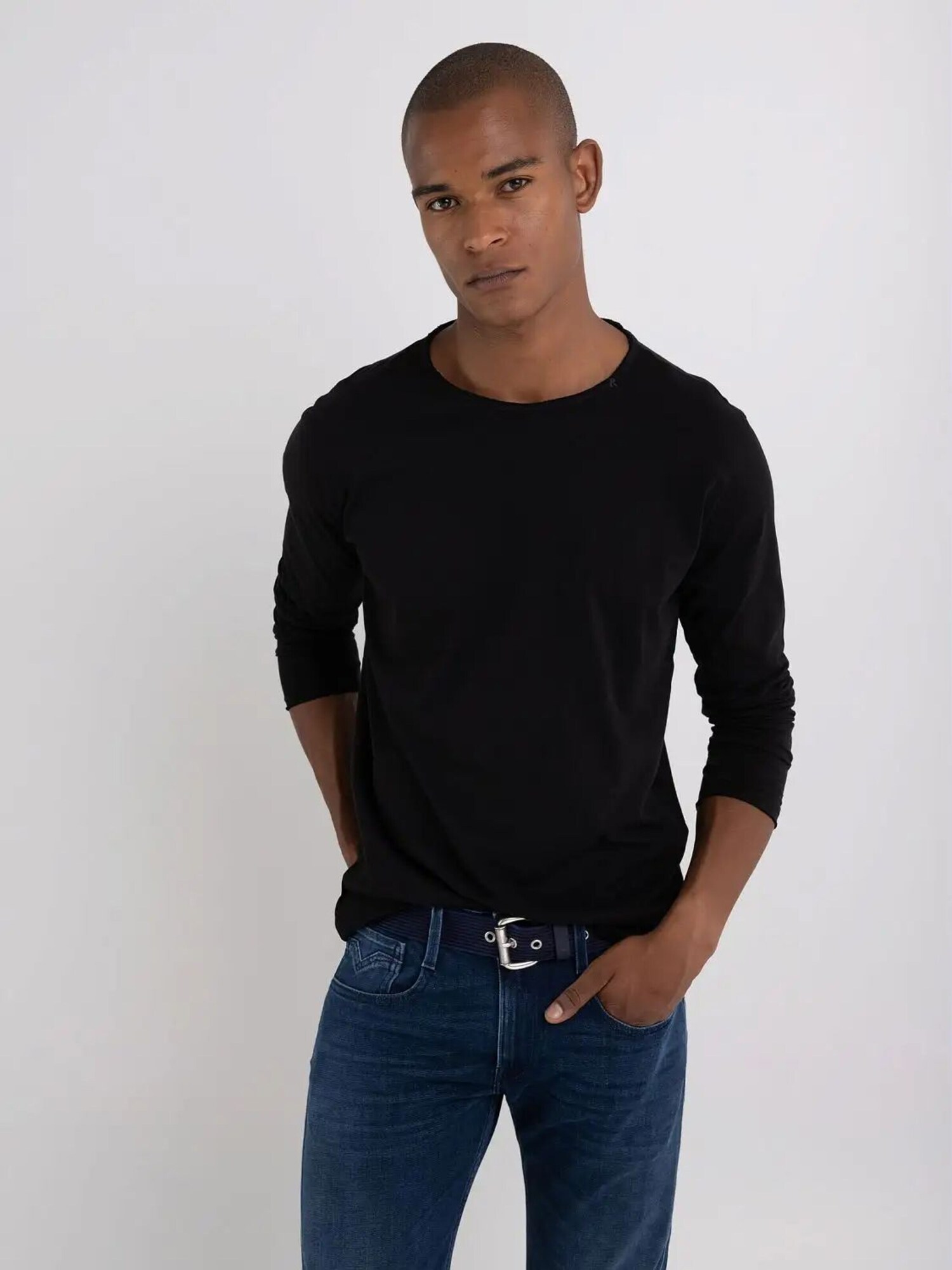 REPLAY Camiseta  negro