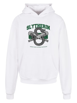 F4NT4STIC Sweatshirt ‘Harry Potter Slytherin’ Grijs / Donkergroen / Zwart / Wit