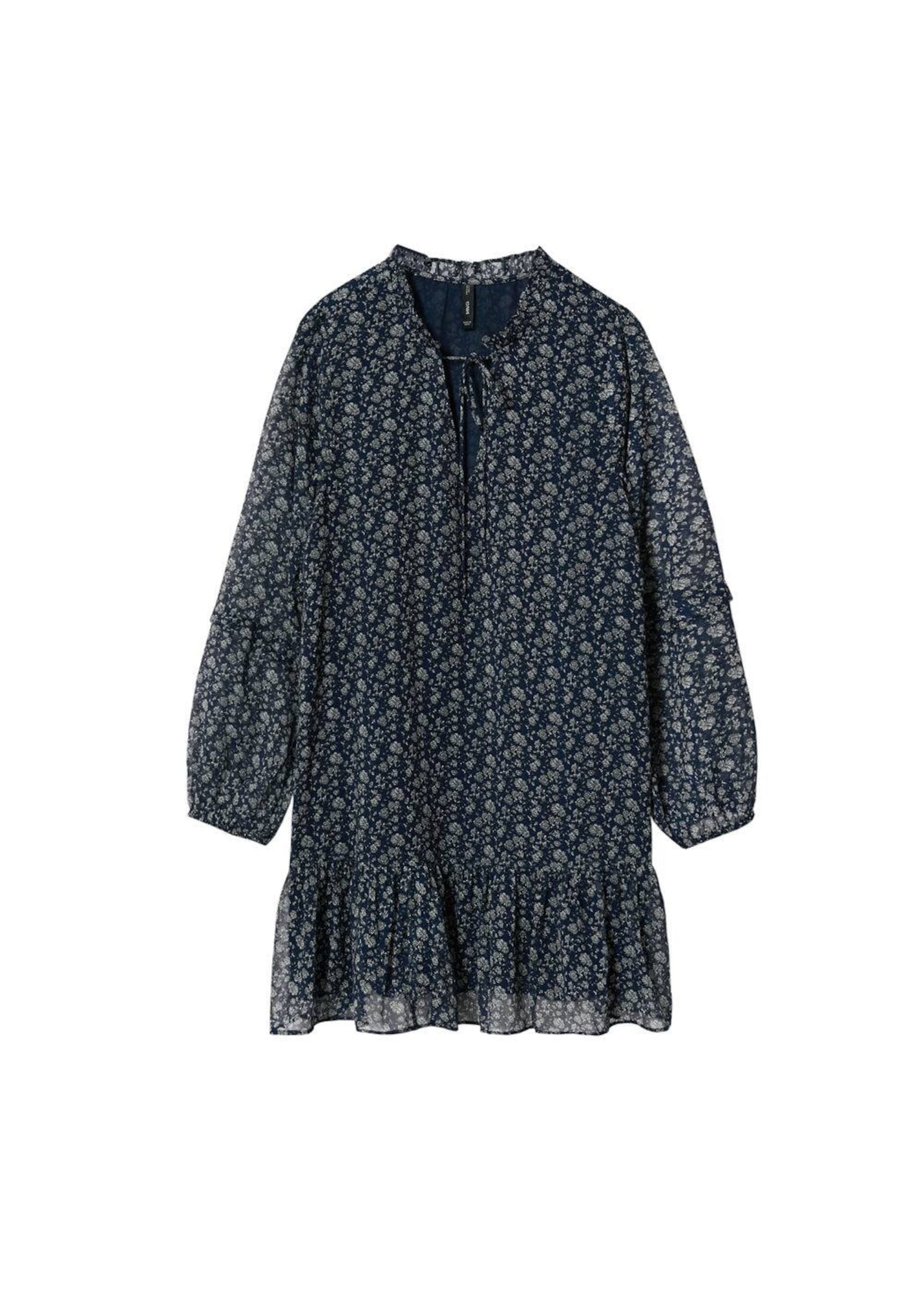 Mango MANGO Kleid 'Rita' blau / weiß