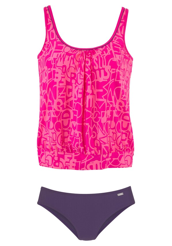 VENICE BEACH, Tankini, lila & rózsaszín, 2 kép a 4 közül