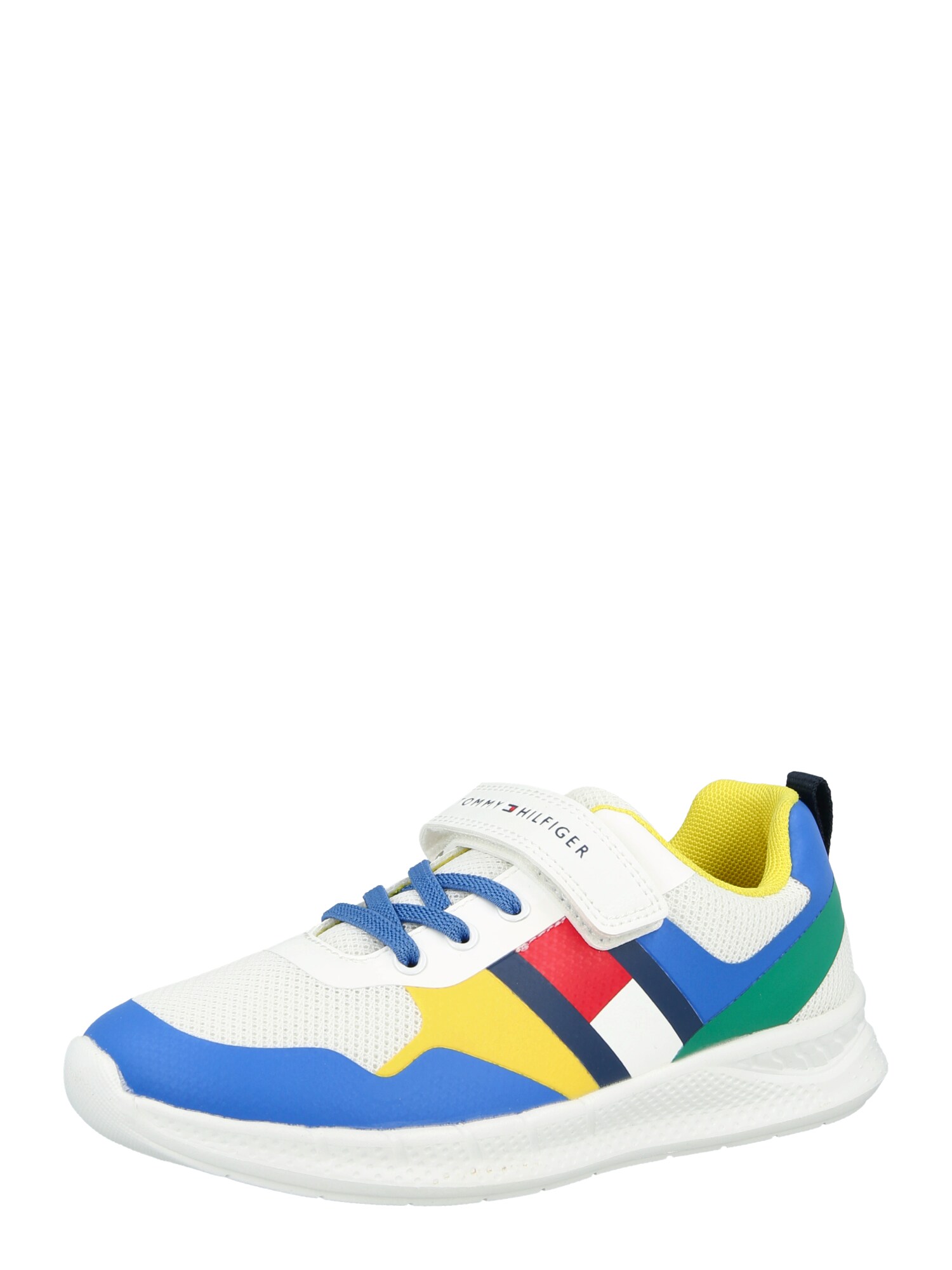 TOMMY HILFIGER Sneaker 'CONNOR'  albastru regal / galben / roșu / alb