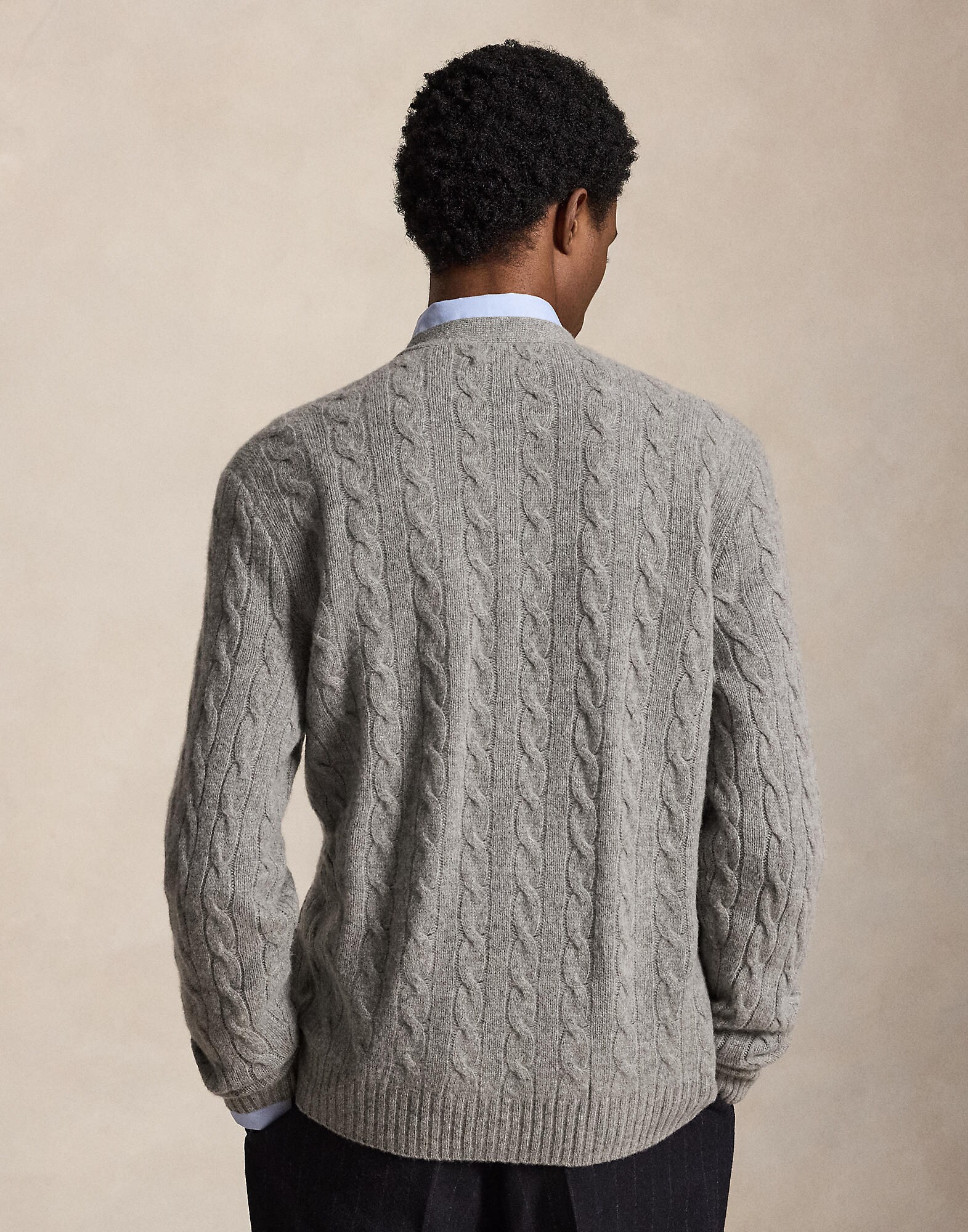 Polo Ralph Lauren Cárdigan gris – imagen 7