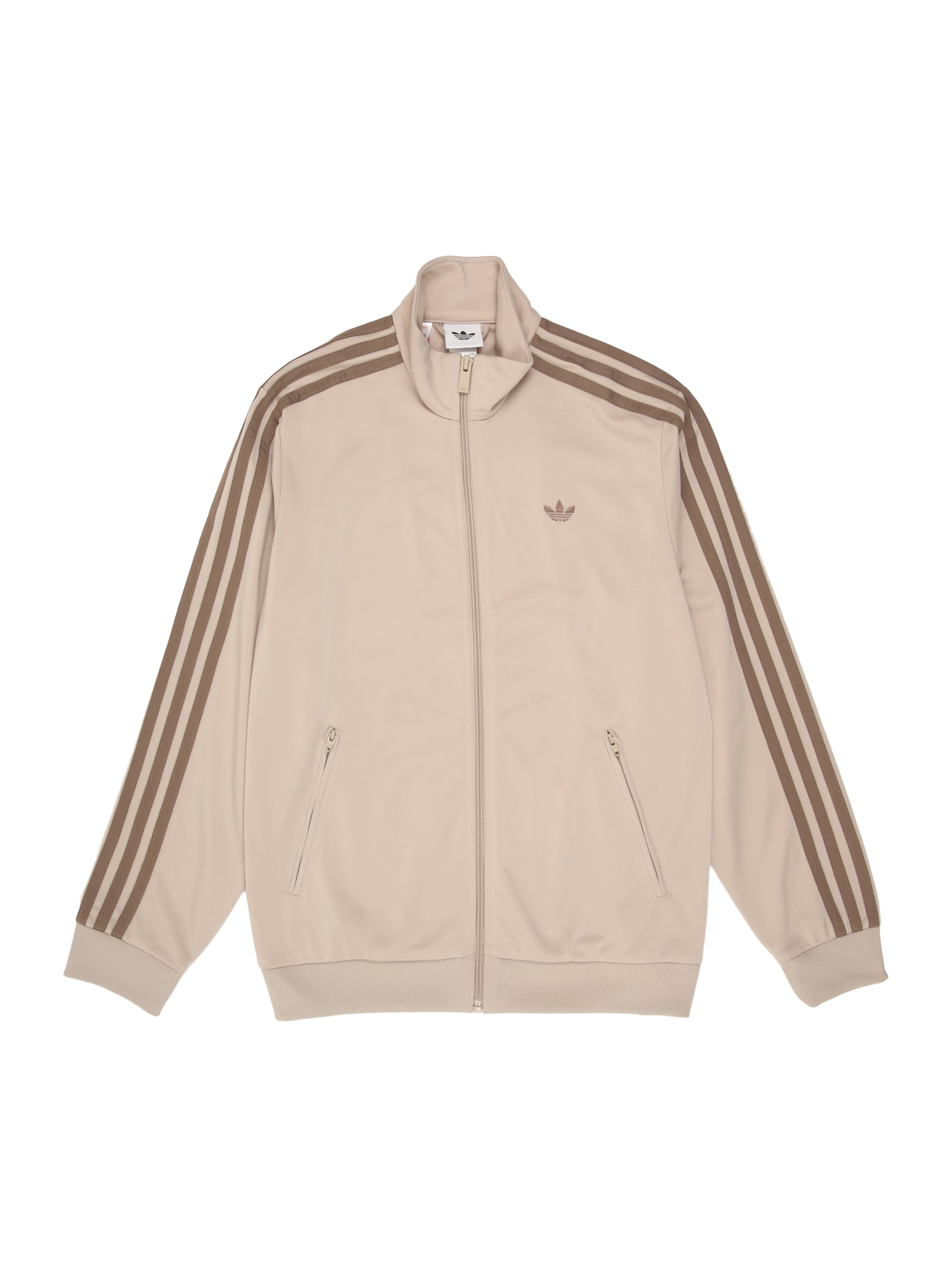 ADIDAS ORIGINALS Tepláková bunda 'Firebird'  hnedá / kaki