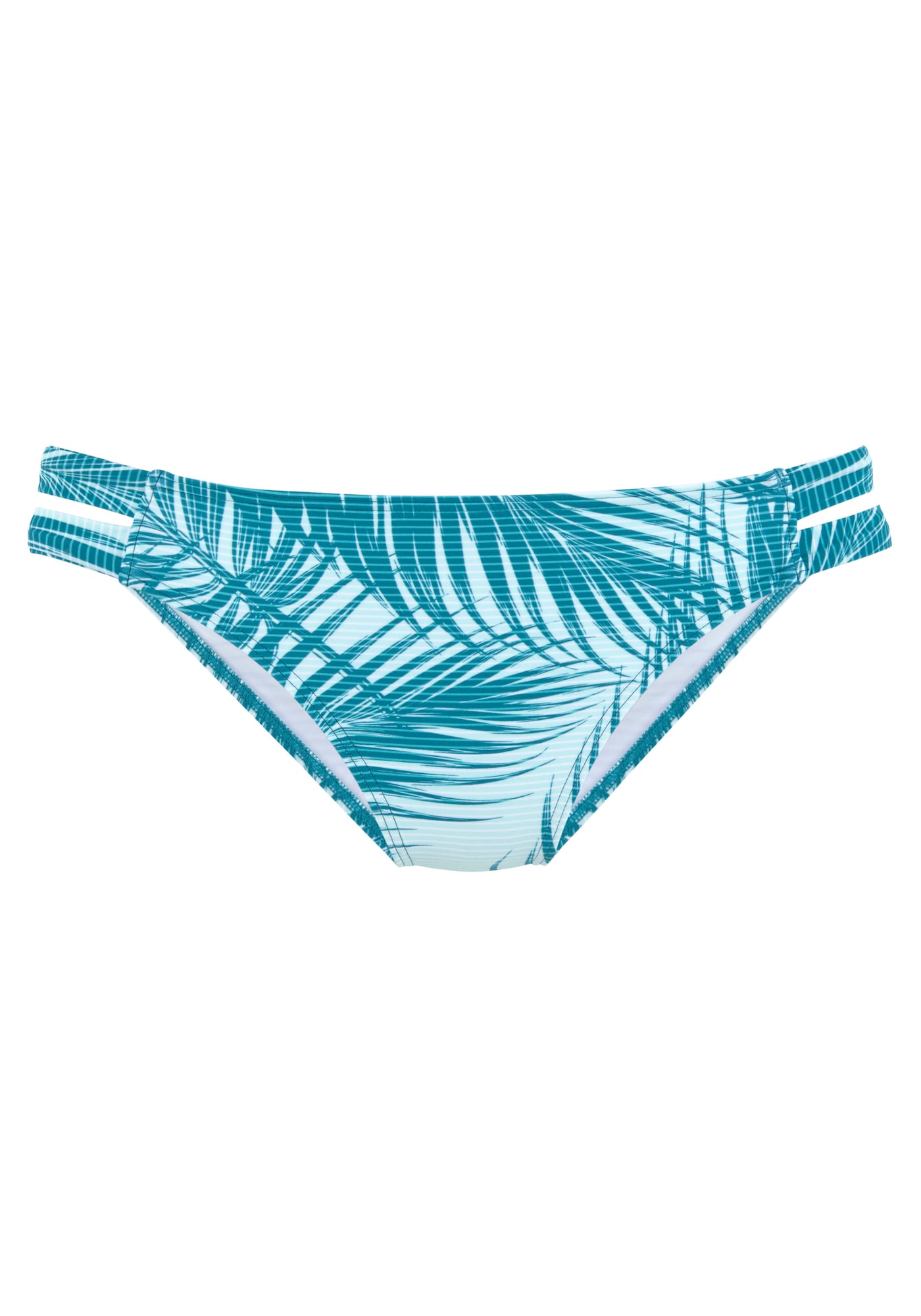 LASCANA ACTIVE Športne bikini hlačke  modra / svetlo modra / bela