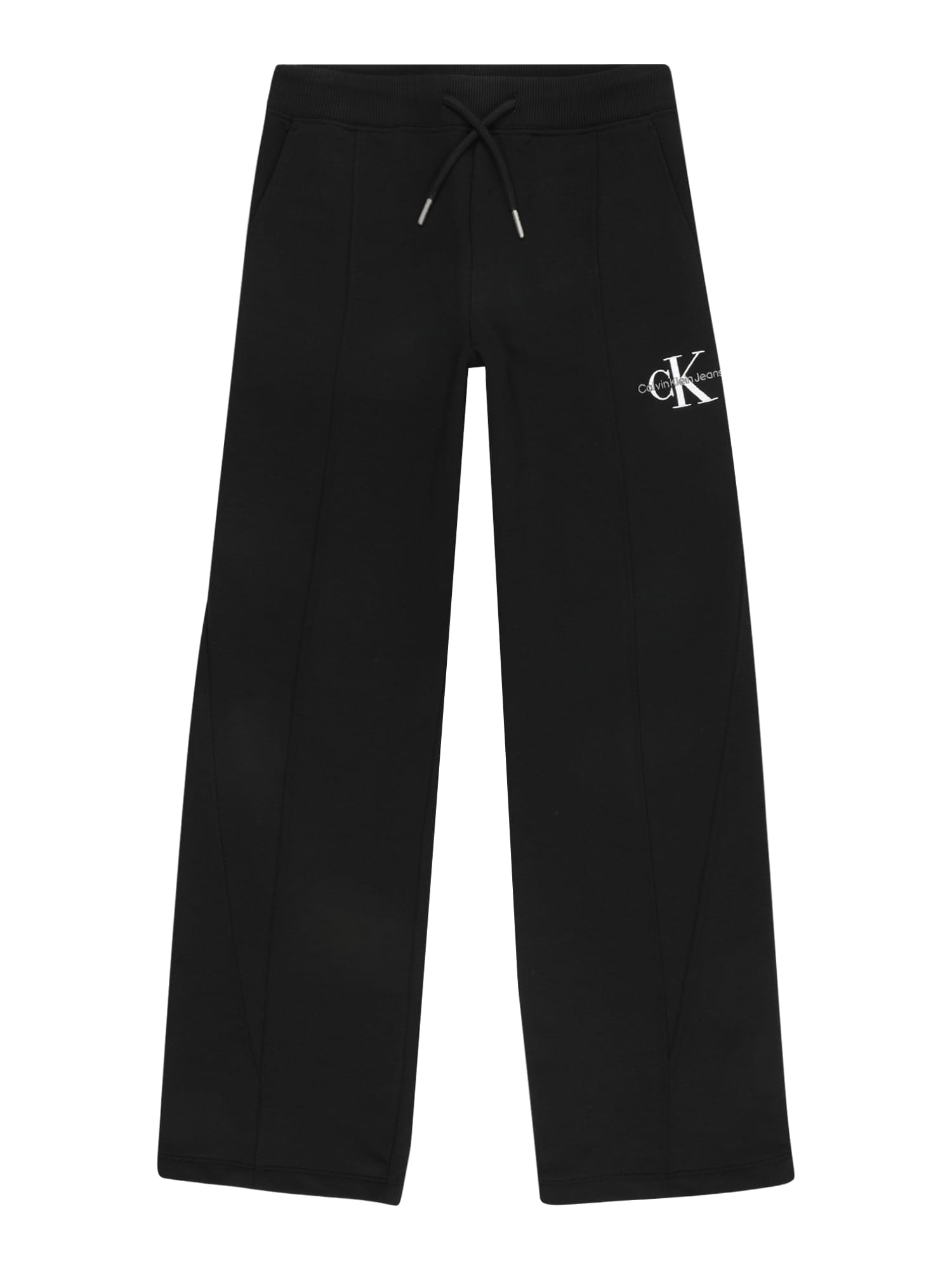 Calvin Klein Jeans Hlače  siva / crna / bijela