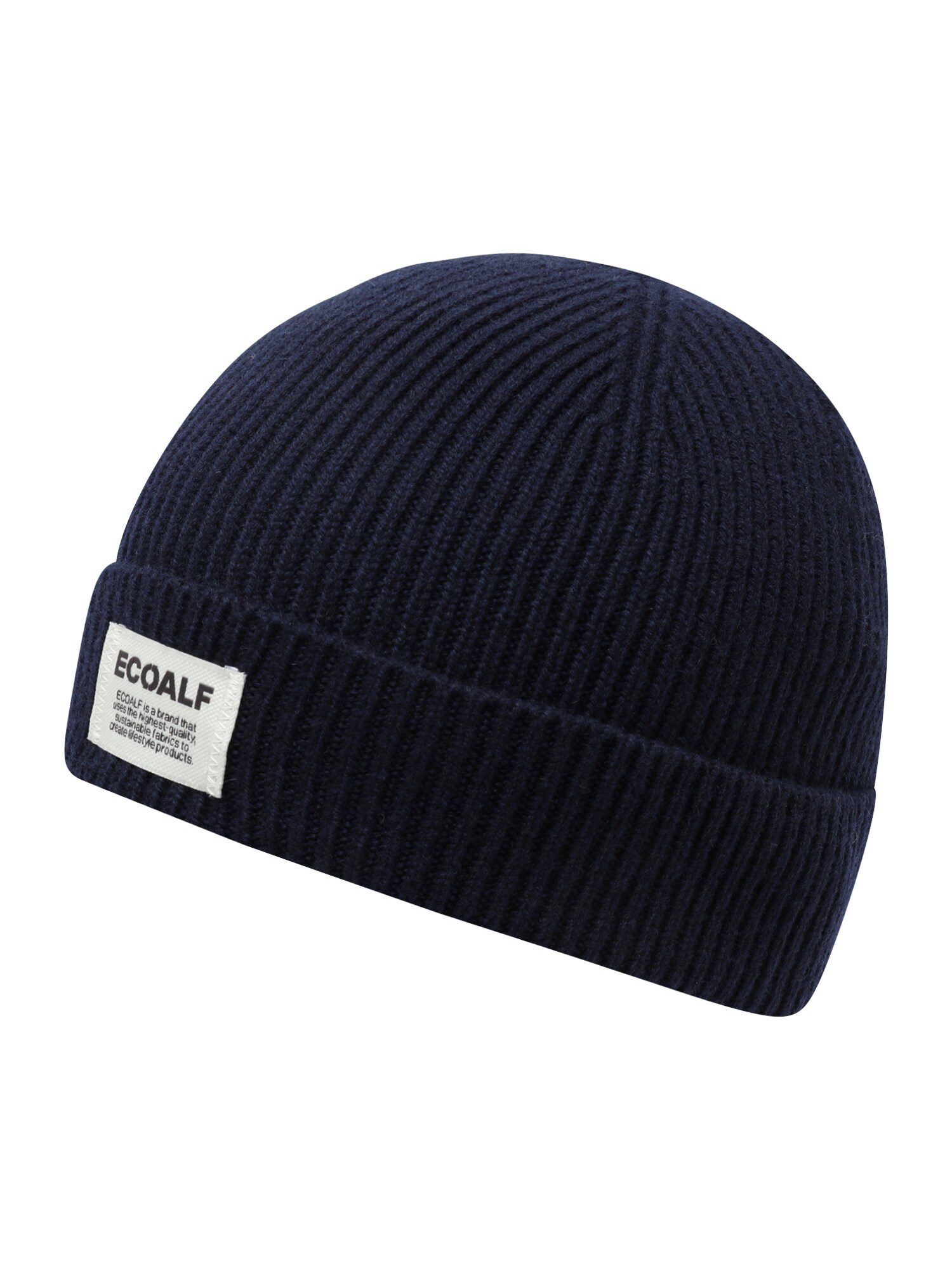 ECOALF Cepure 'WOOLALF' tumši zils / melns / balts
