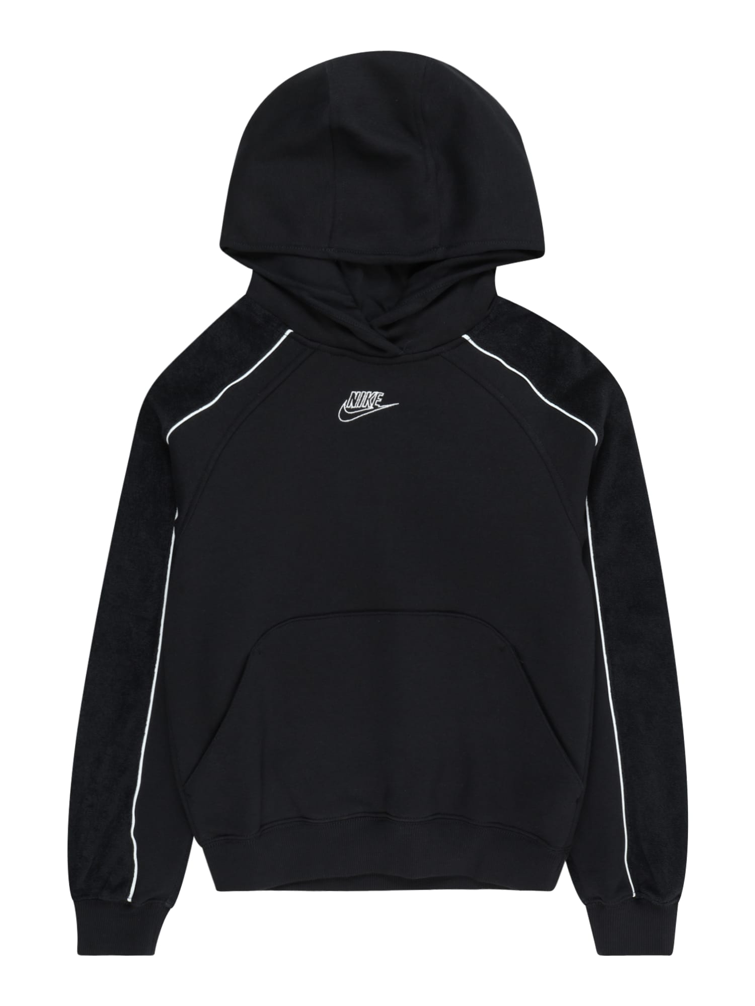 Nike Sportswear Sweater majica 'AMPLIFY'  crna / bijela