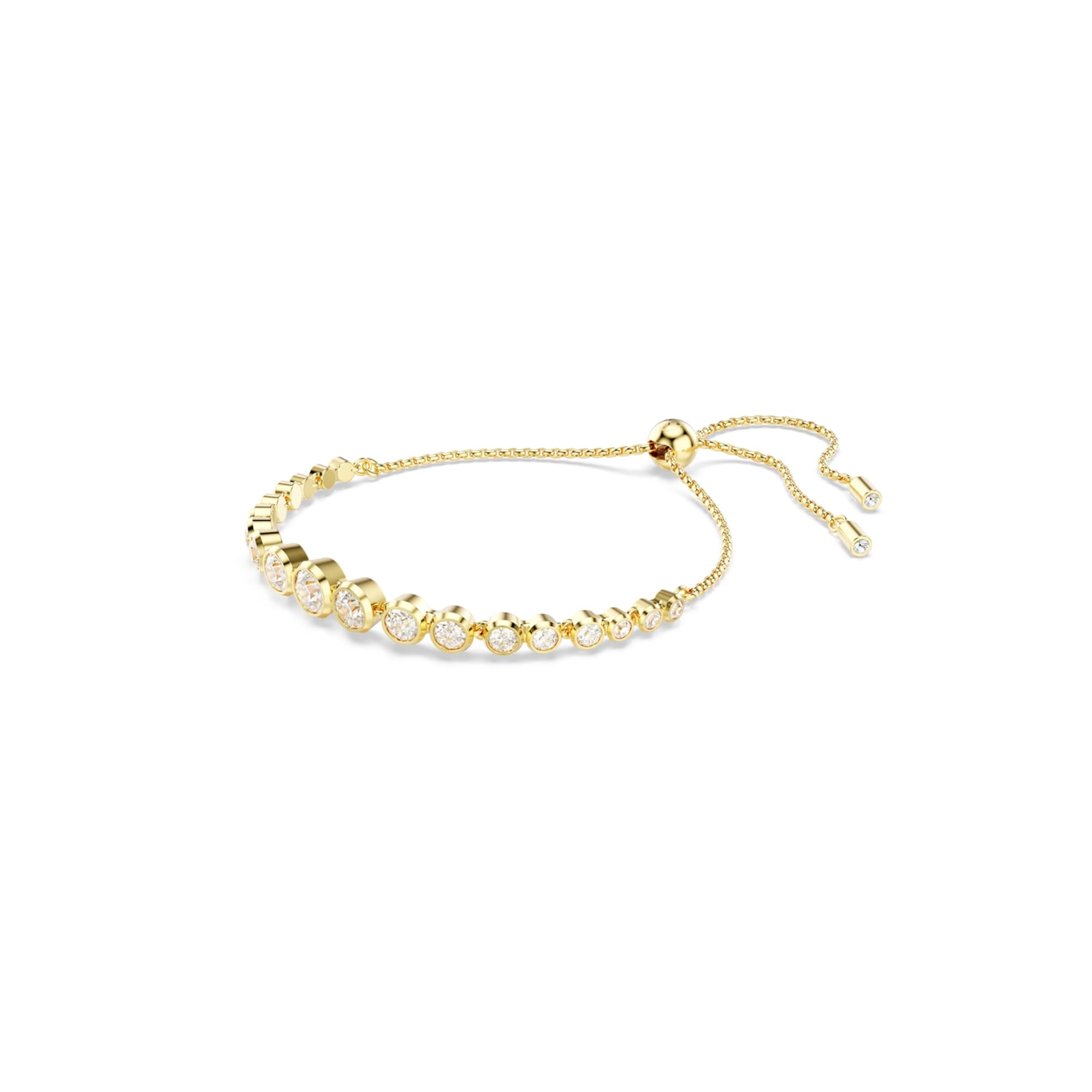 Swarovski Karkötő  arany / átlátszó termék 2. képe