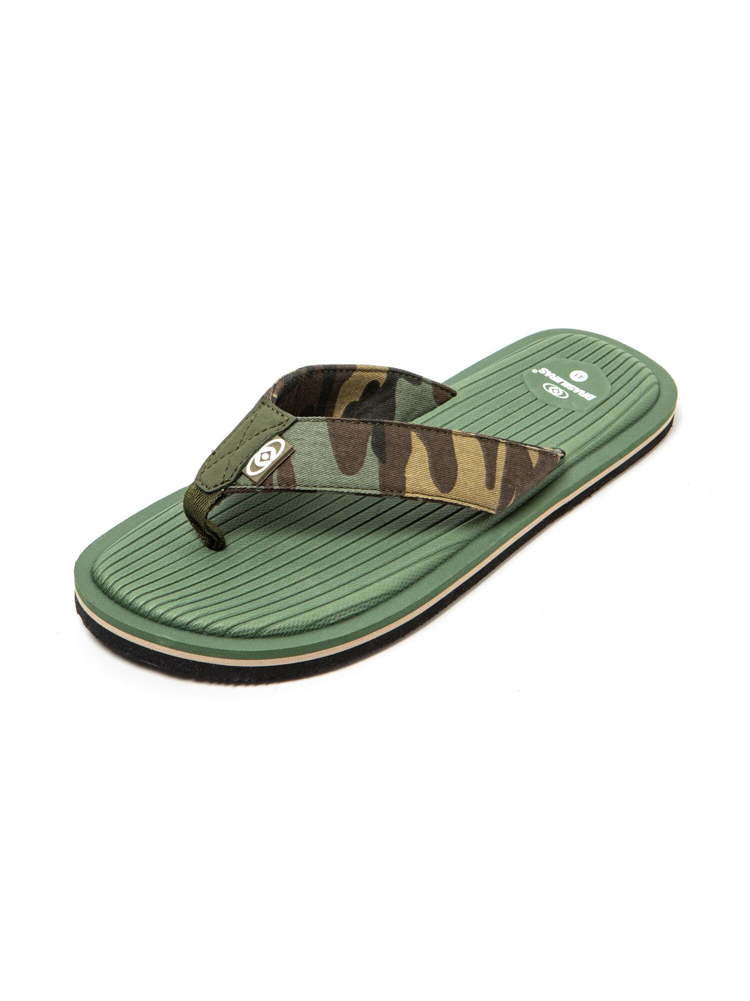Brasileras Zapatos para playa y agua 'Army' marrón oscuro / caqui / verde oscuro / negro