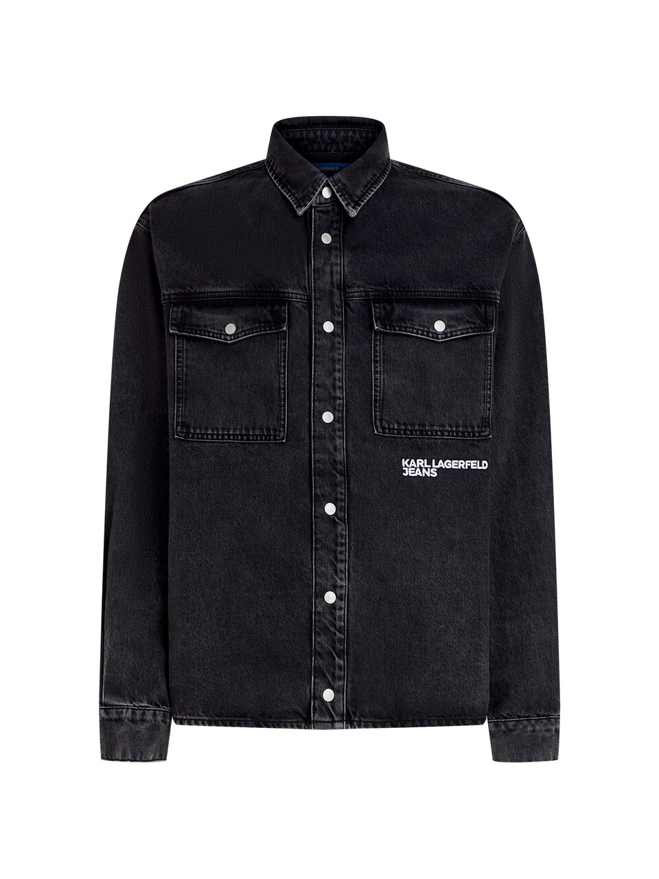 Skjorta svart denim