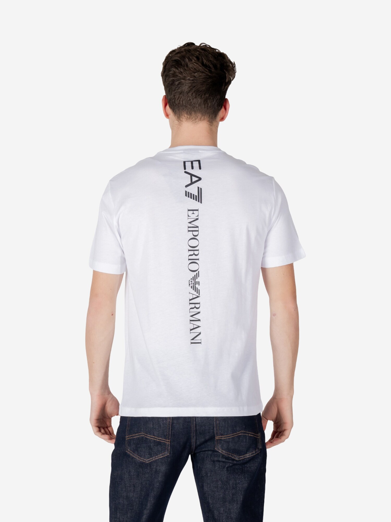 EA7 Emporio Armani Camiseta negro / blanco – imagen 10