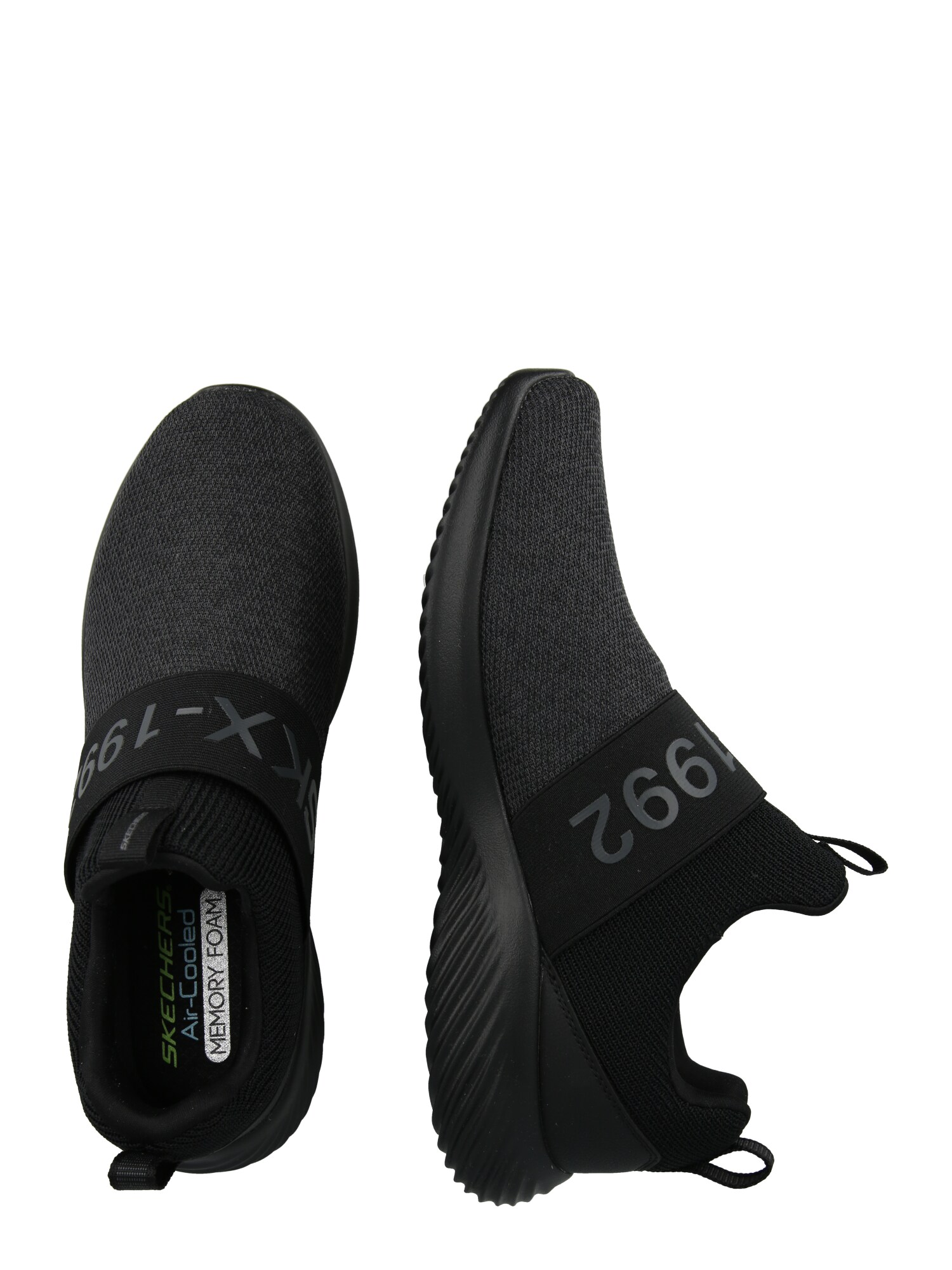 SKECHERS Zapatillas deportivas bajas 'BOUNDER-BEARKO' gris / negro – imagen 2