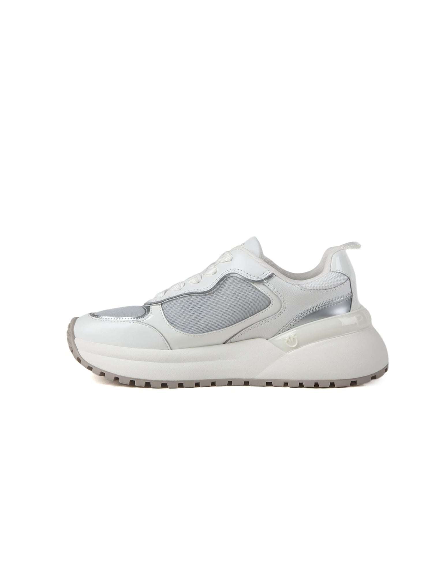PINKO Zapatillas deportivas bajas 'Gem 14' gris claro – imagen 3